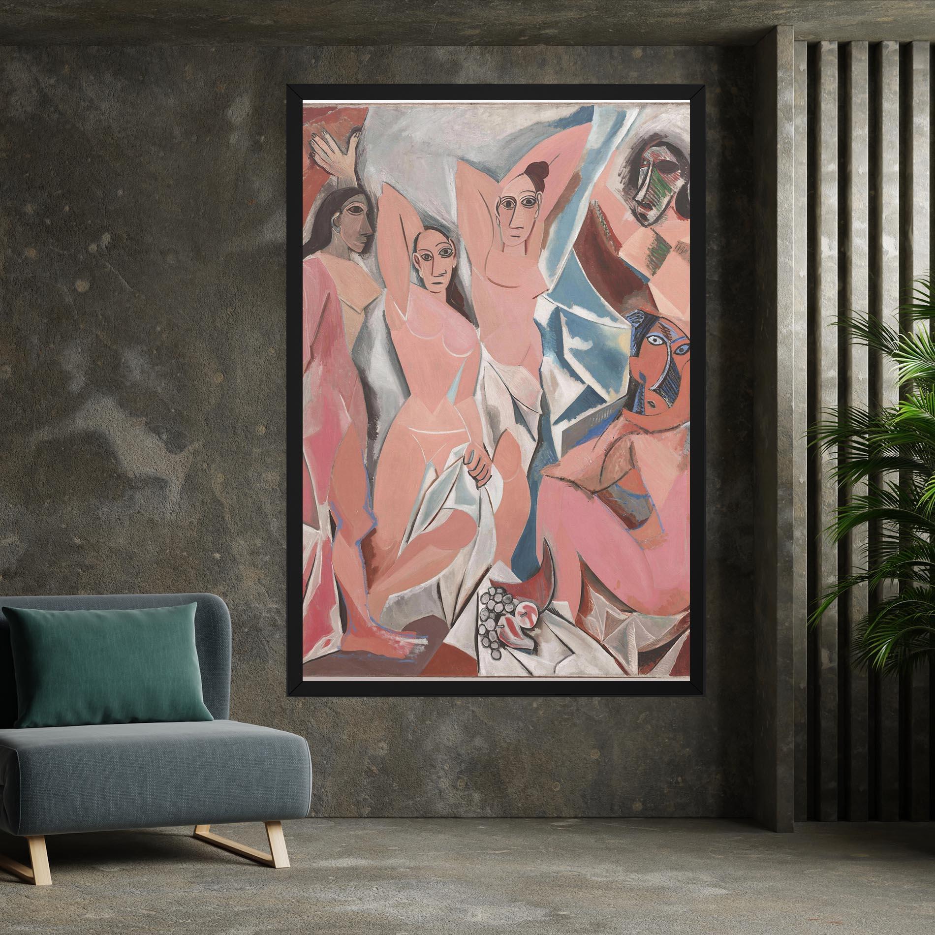 Tablou Canvas Les Demoiselles mockup 7
