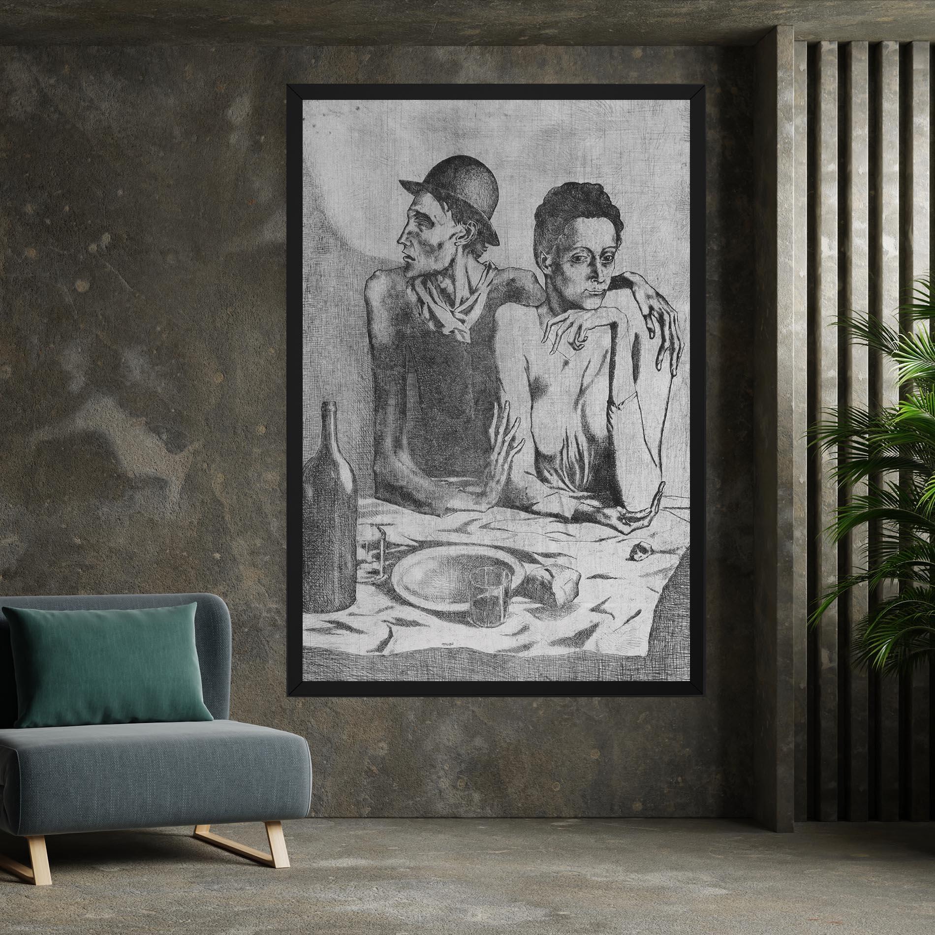 Tablou Canvas The Frugal Repast mockup 7