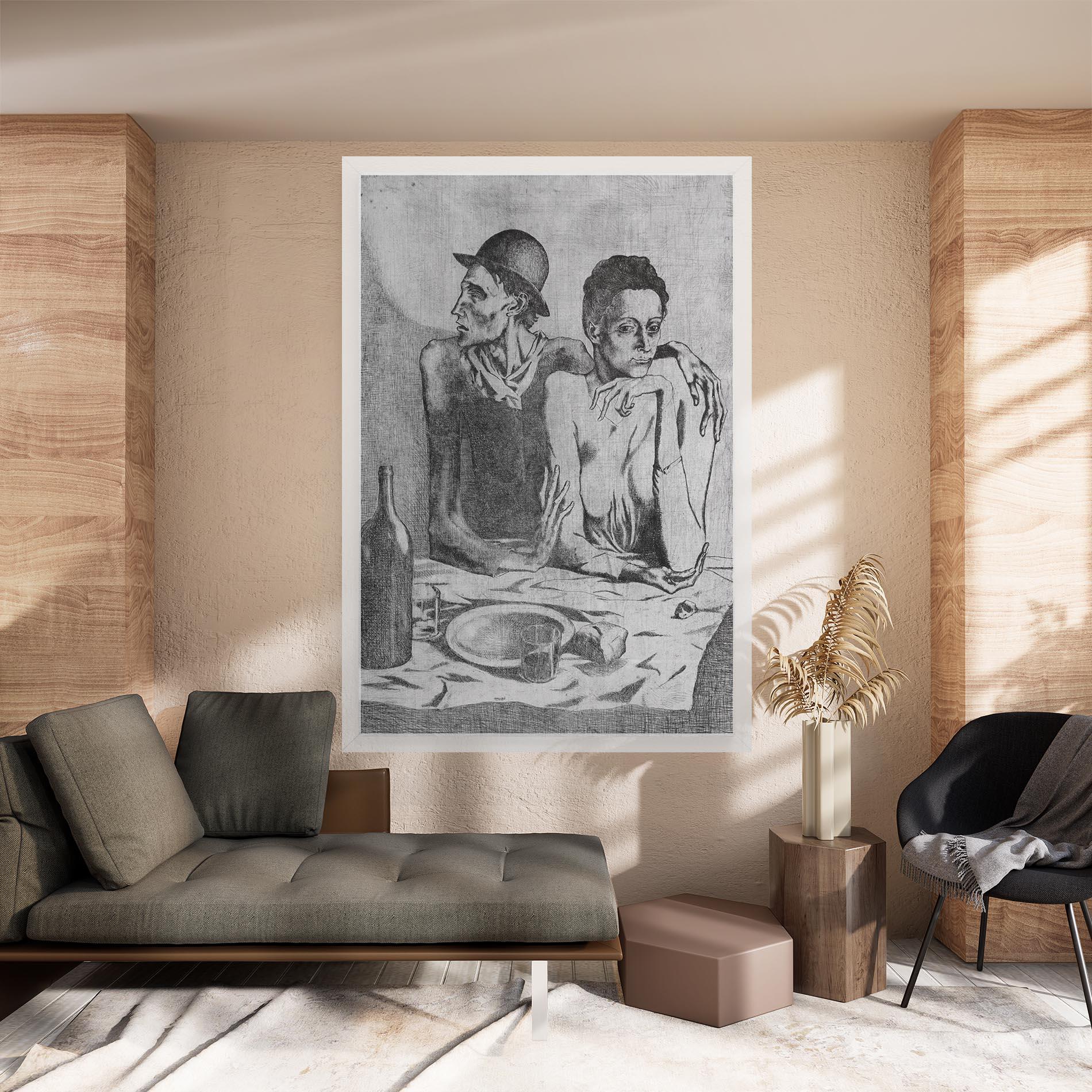 Tablou Canvas The Frugal Repast mockup 8