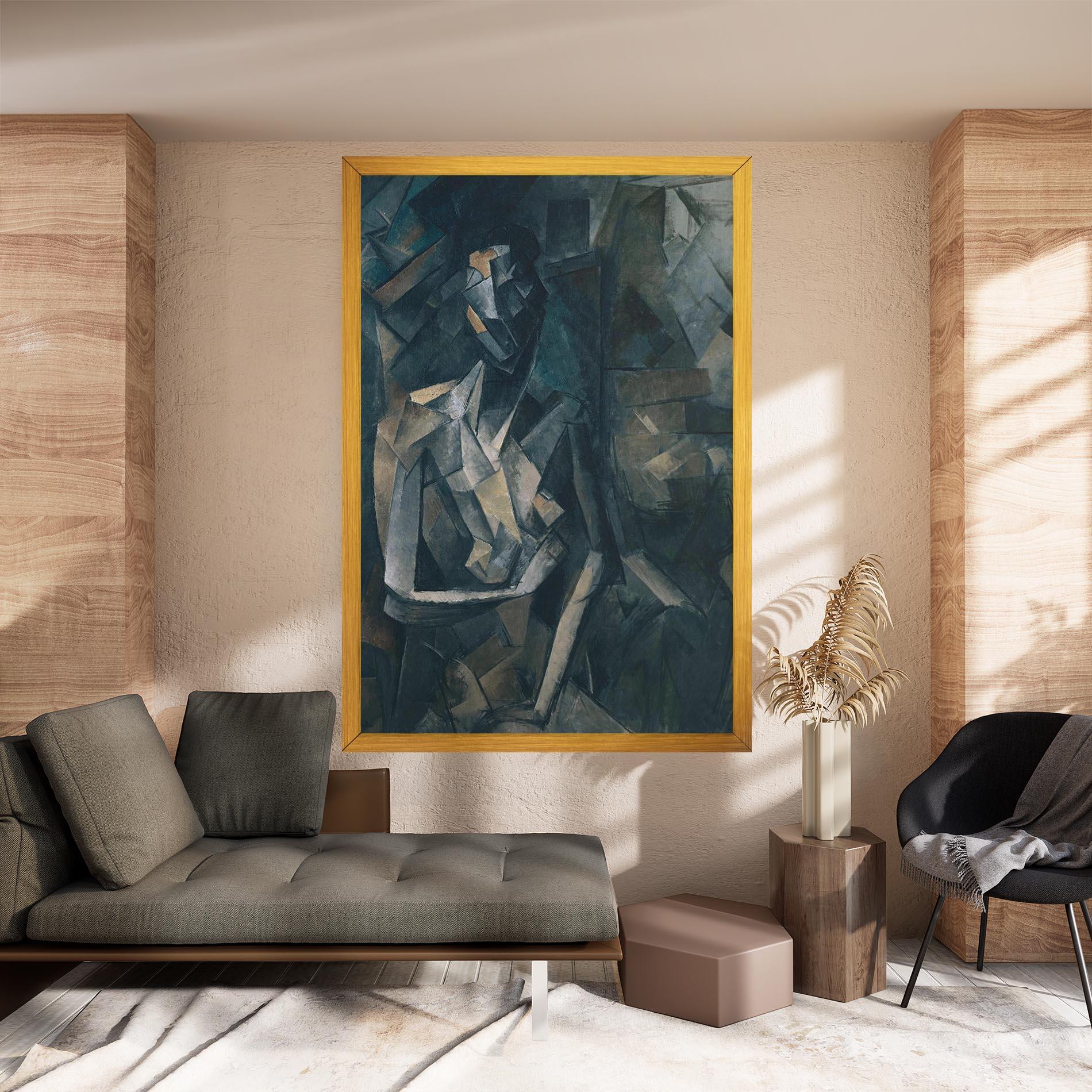 Tablou Canvas Dans Un Fauteuil mockup 8