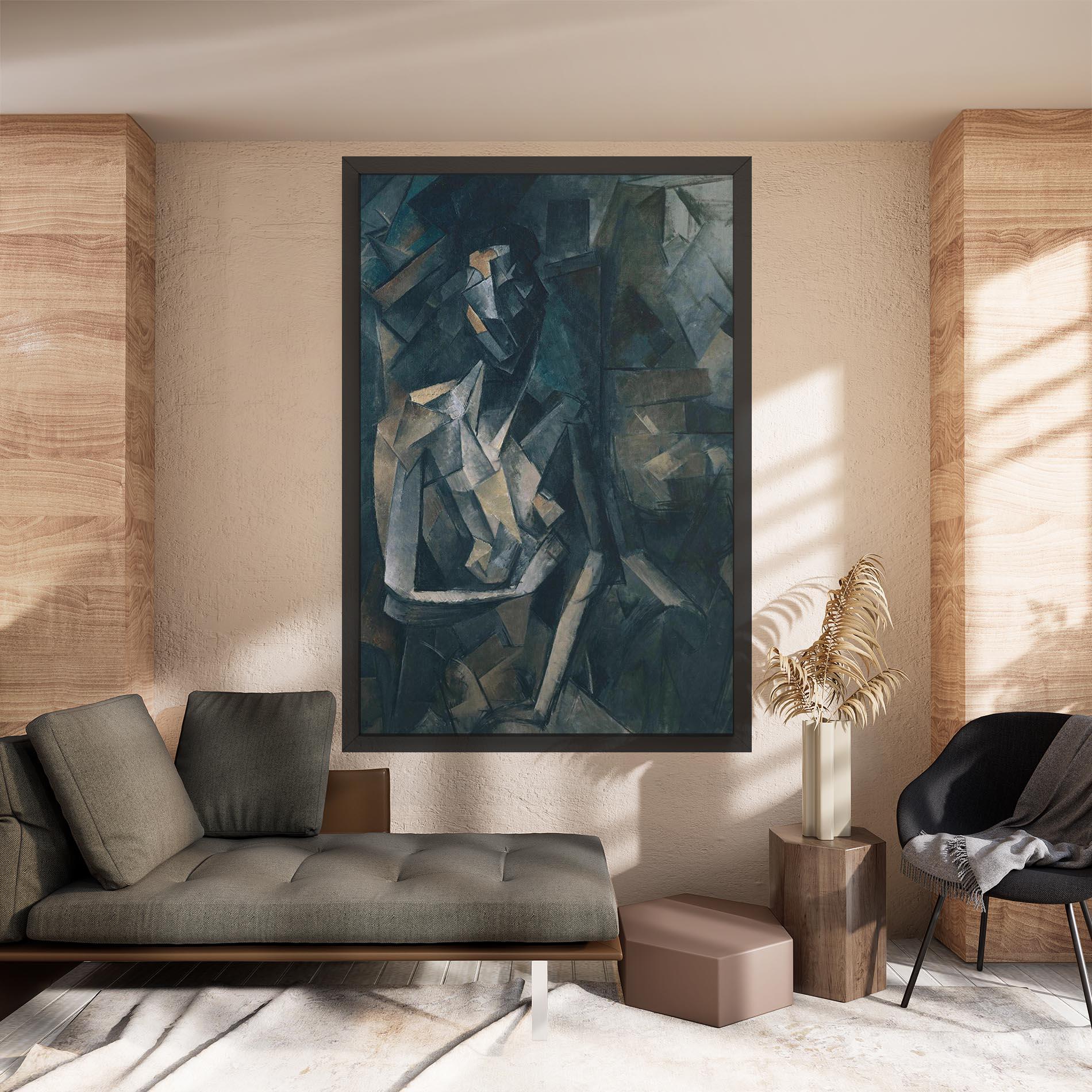 Tablou Canvas Dans Un Fauteuil mockup 8