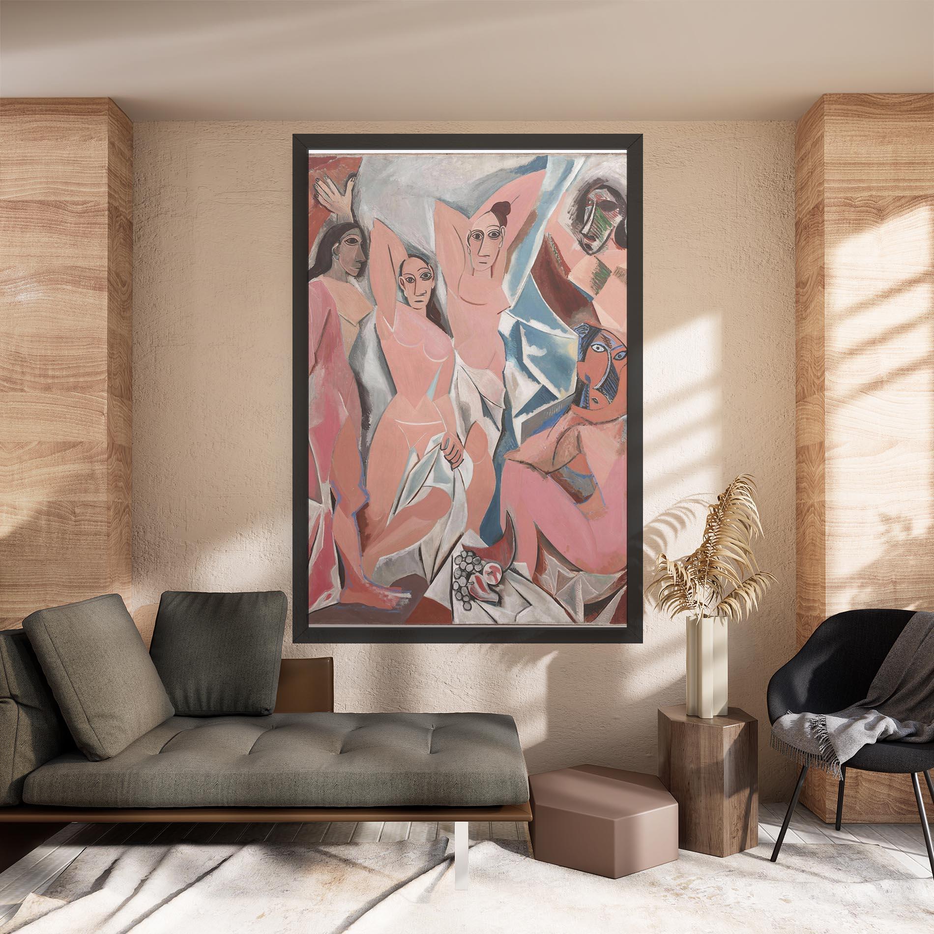 Tablou Canvas Les Demoiselles mockup 8
