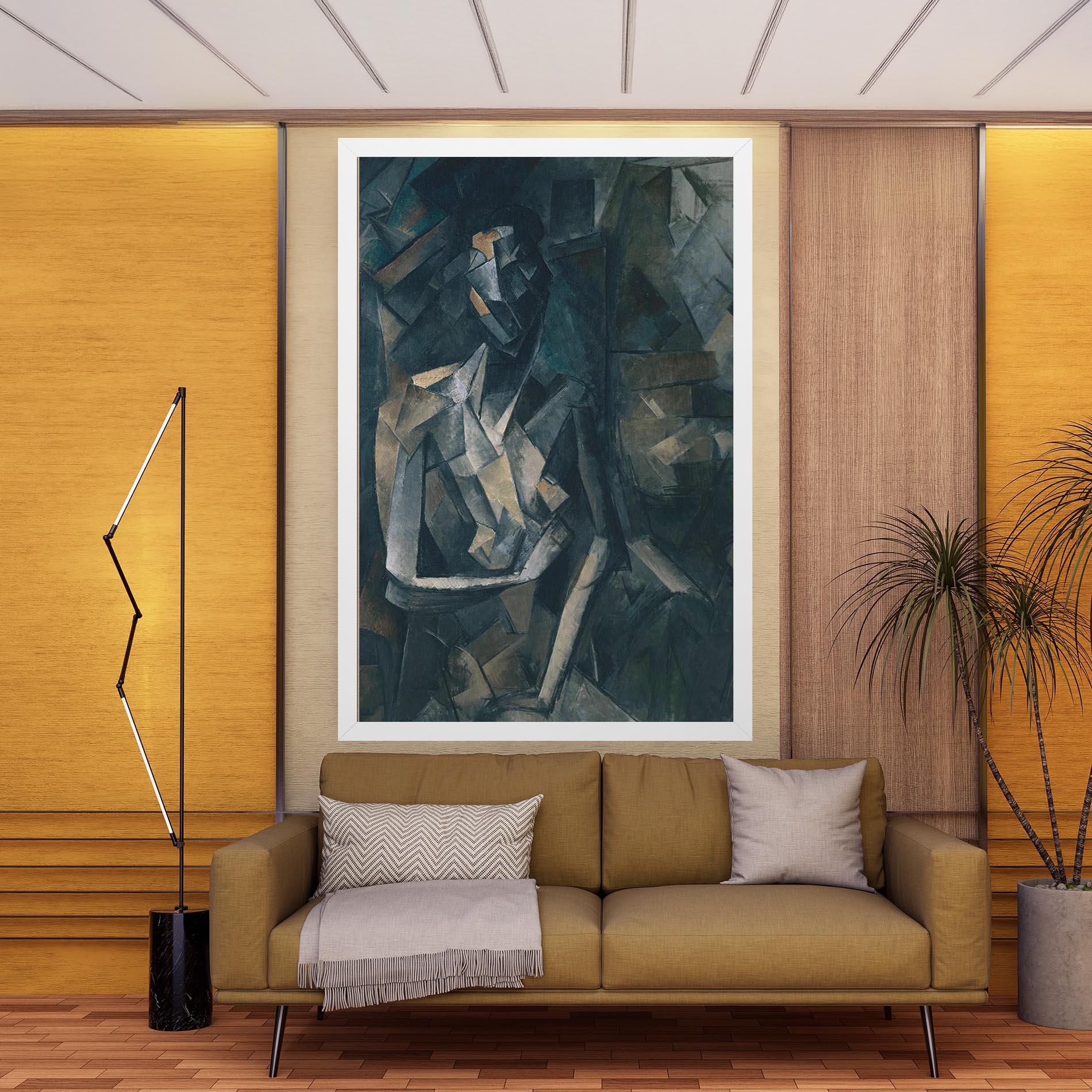 Tablou Canvas Dans Un Fauteuil mockup 9