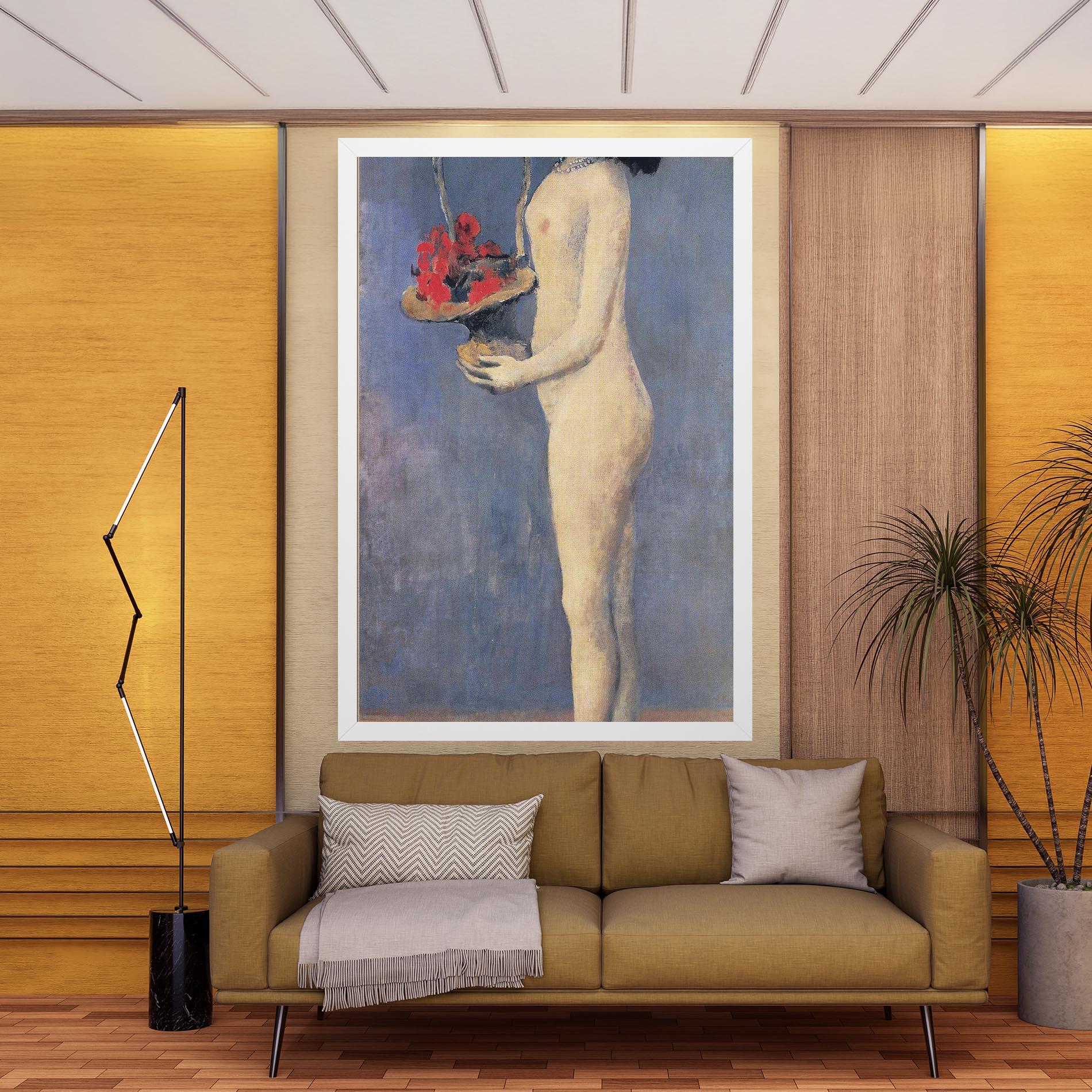 Tablou Canvas Le Panier Fleuri mockup 9