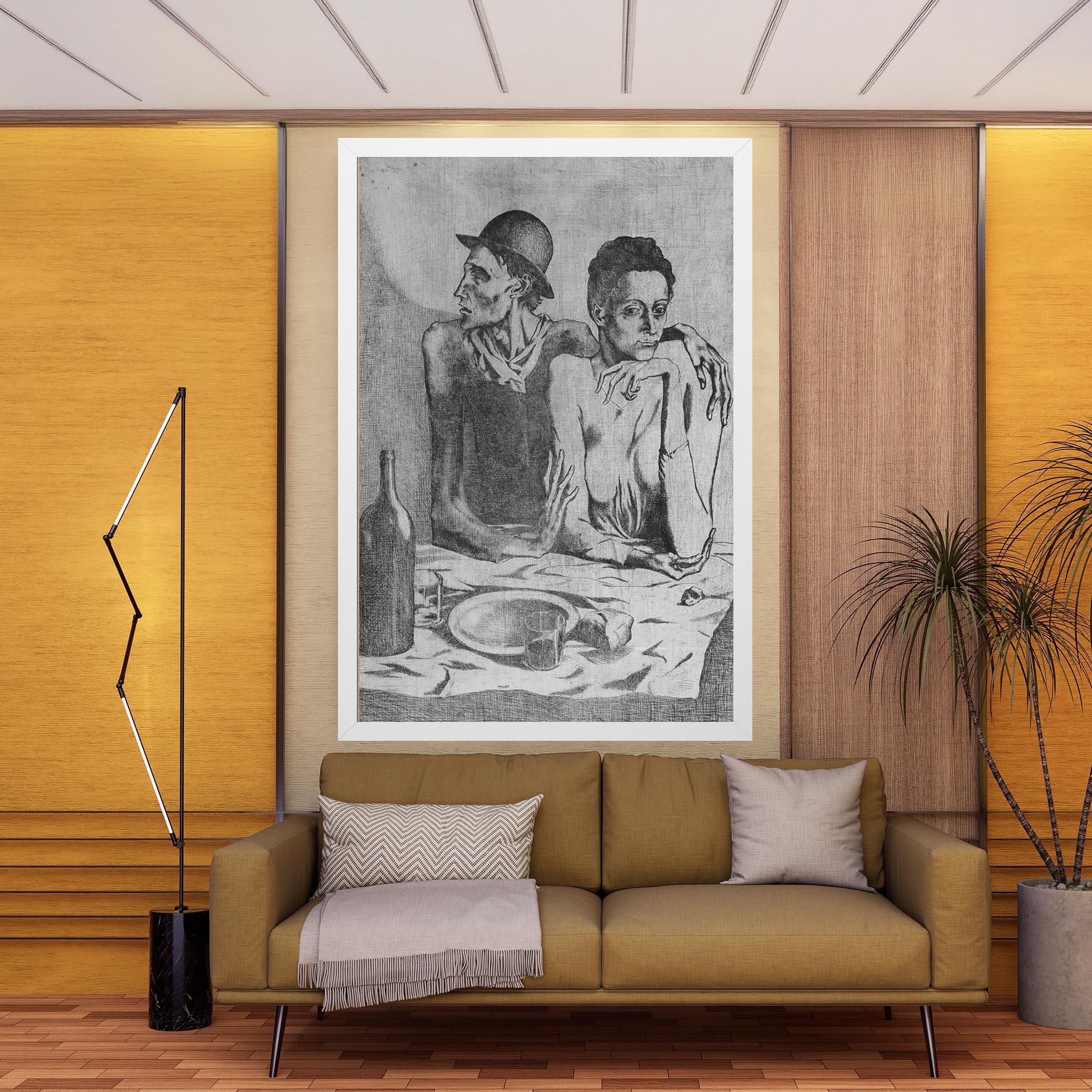 Tablou Canvas The Frugal Repast mockup 9