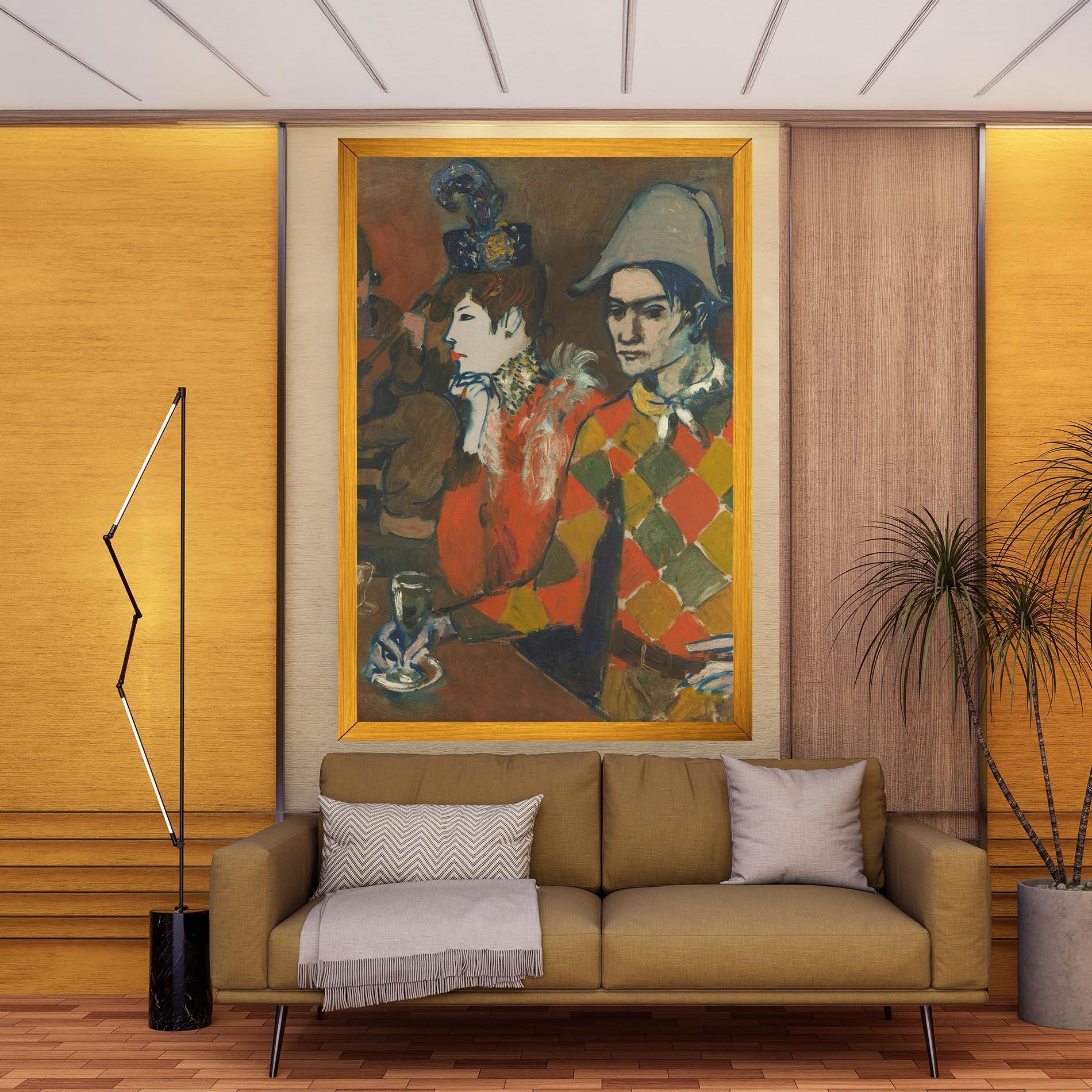 Tablou Canvas At The Lapin Agile mockup 9