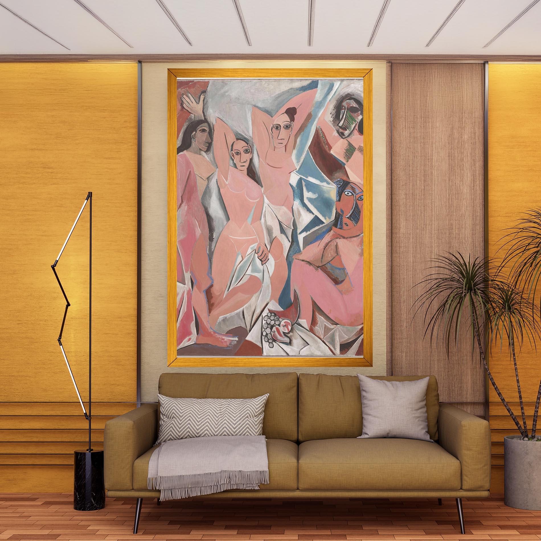 Tablou Canvas Les Demoiselles mockup 9