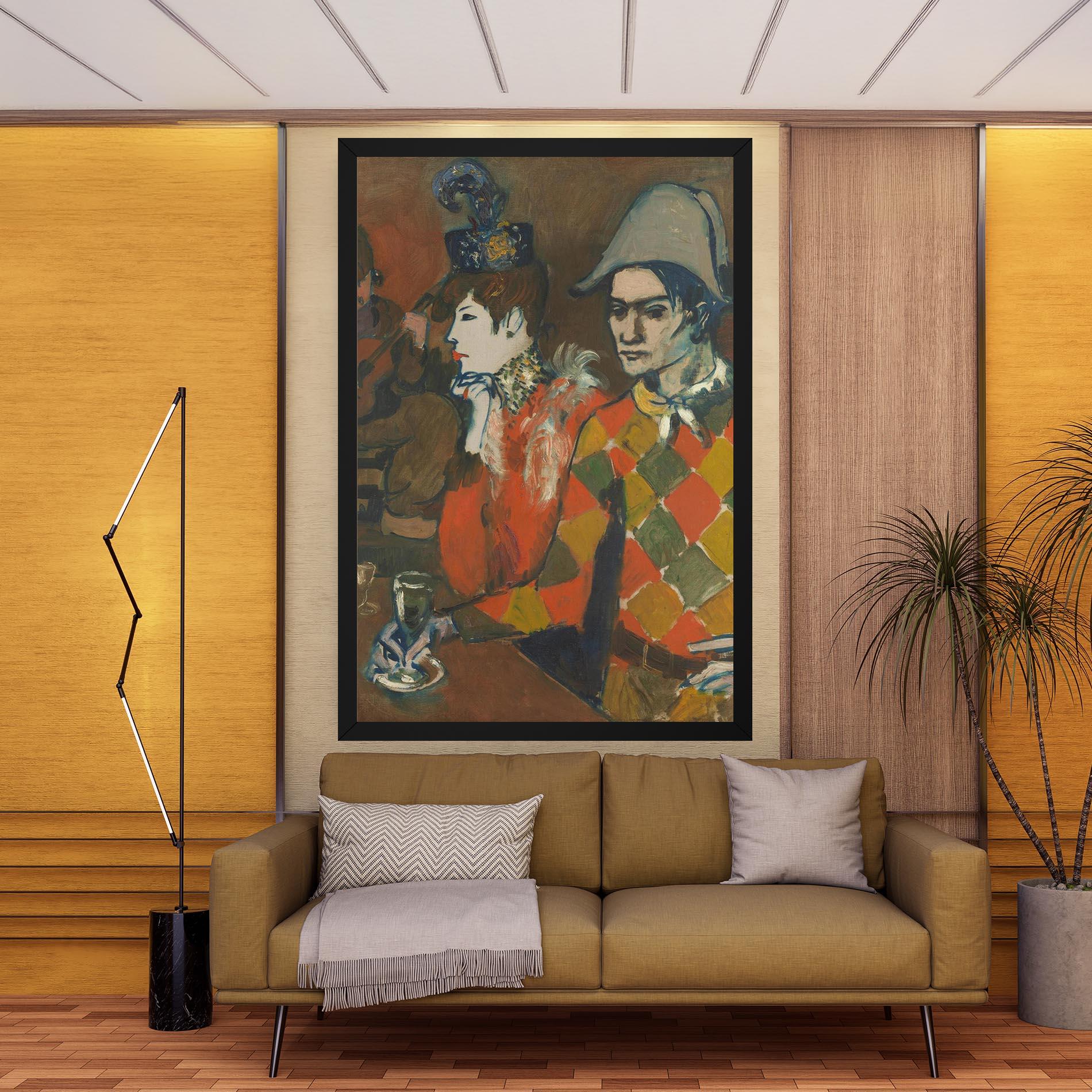 Tablou Canvas At The Lapin Agile mockup 9