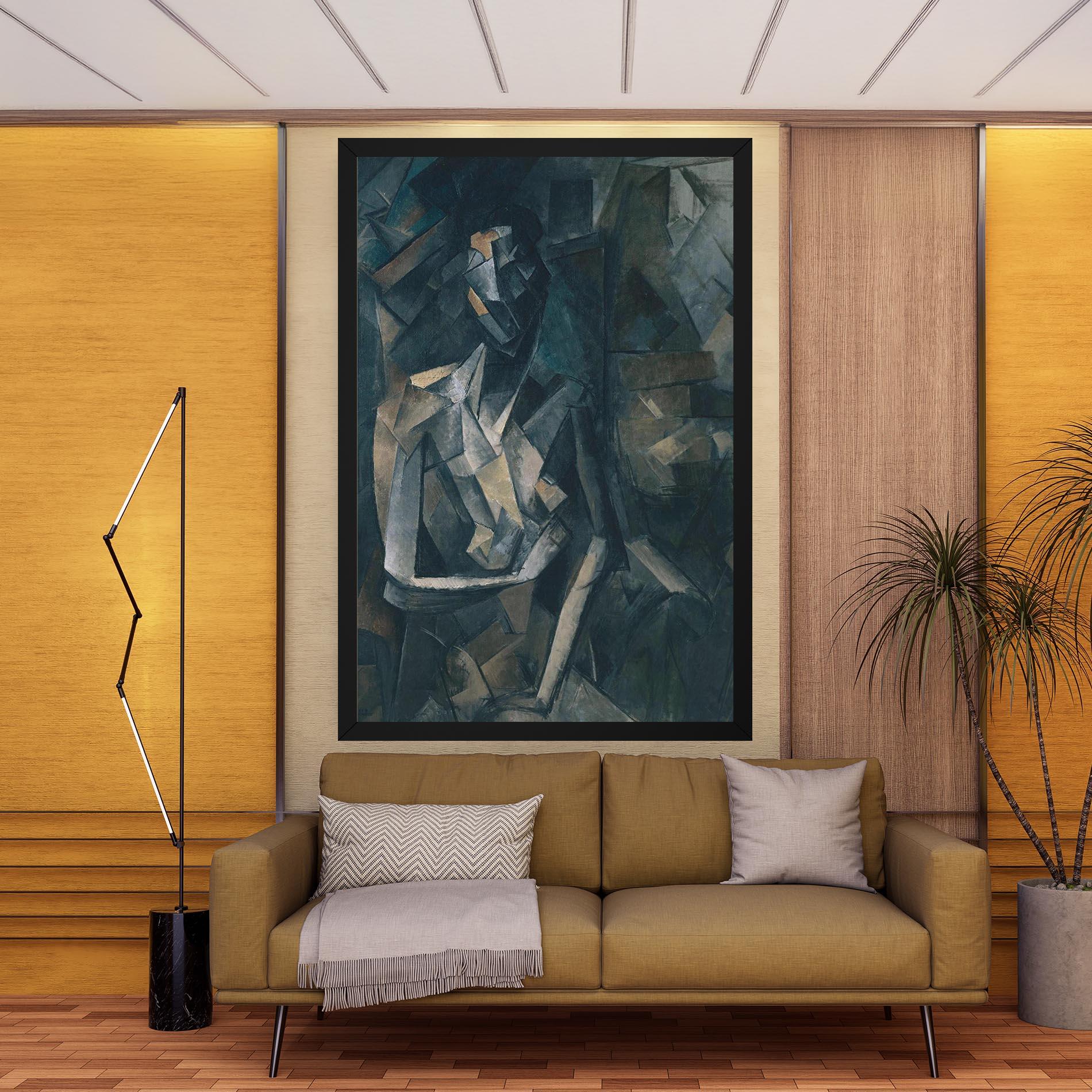 Tablou Canvas Dans Un Fauteuil mockup 9