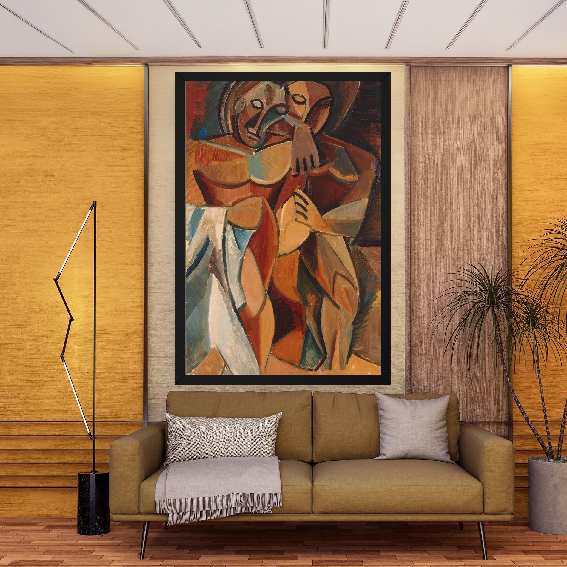 Tablou Canvas Friendship Two Nudes mockup 9