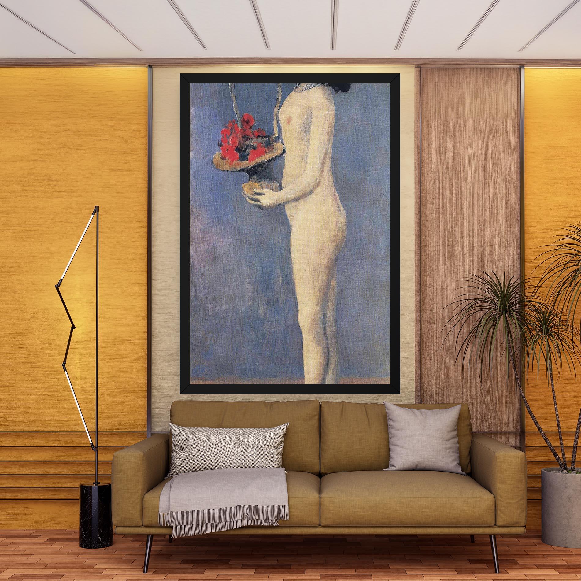 Tablou Canvas Le Panier Fleuri mockup 9