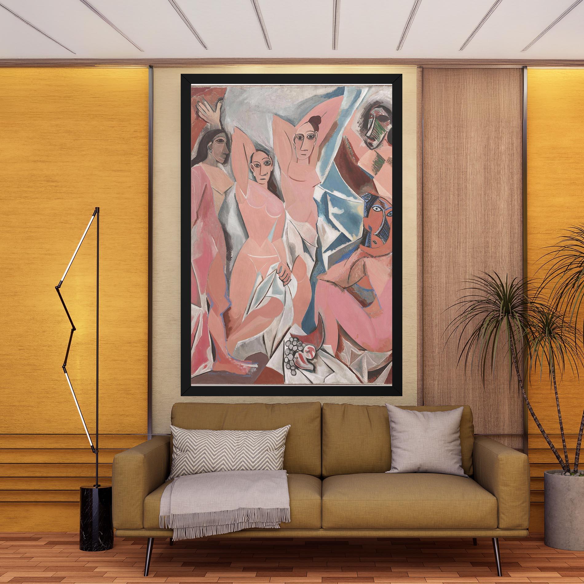 Tablou Canvas Les Demoiselles mockup 9