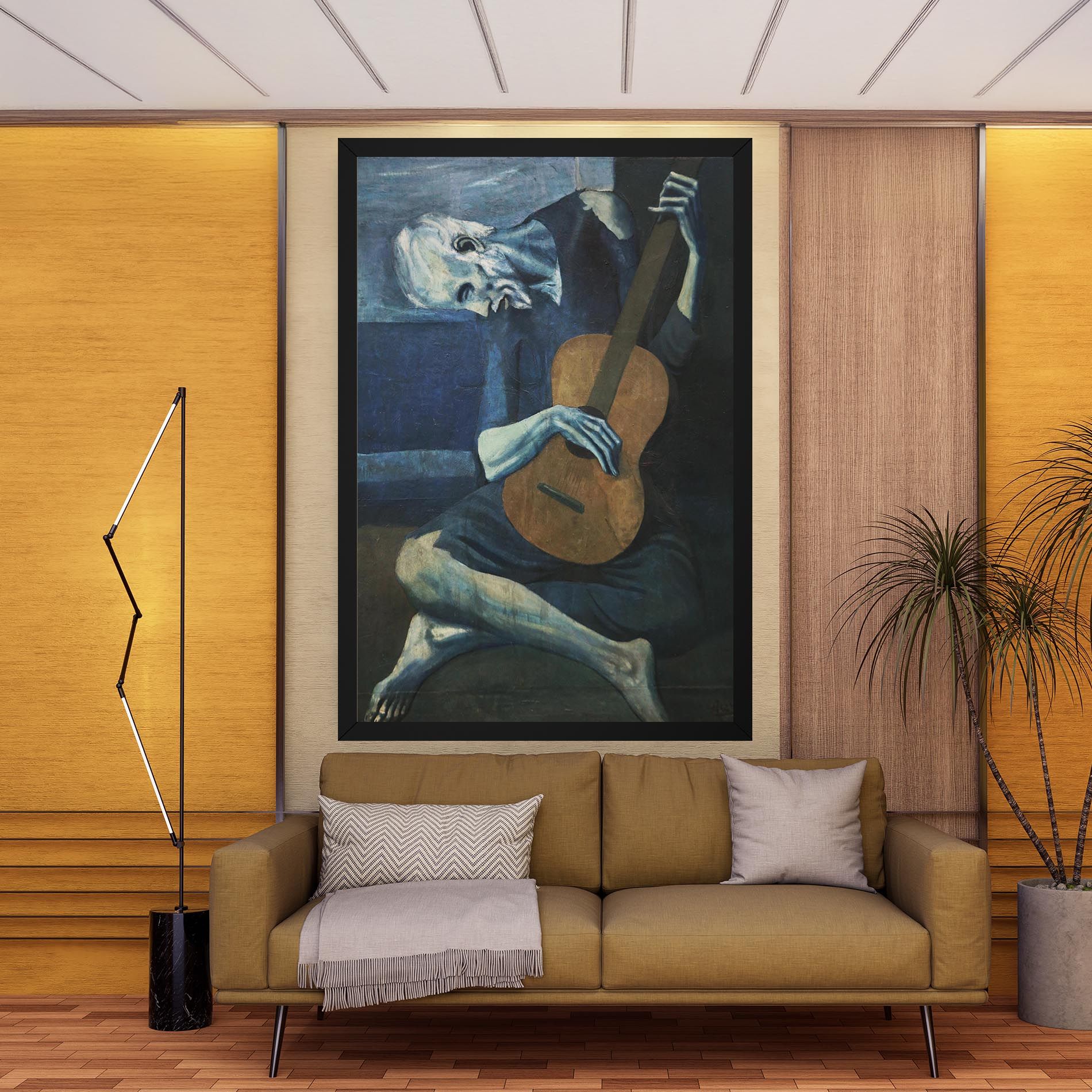 Old Guitarist mockup 9