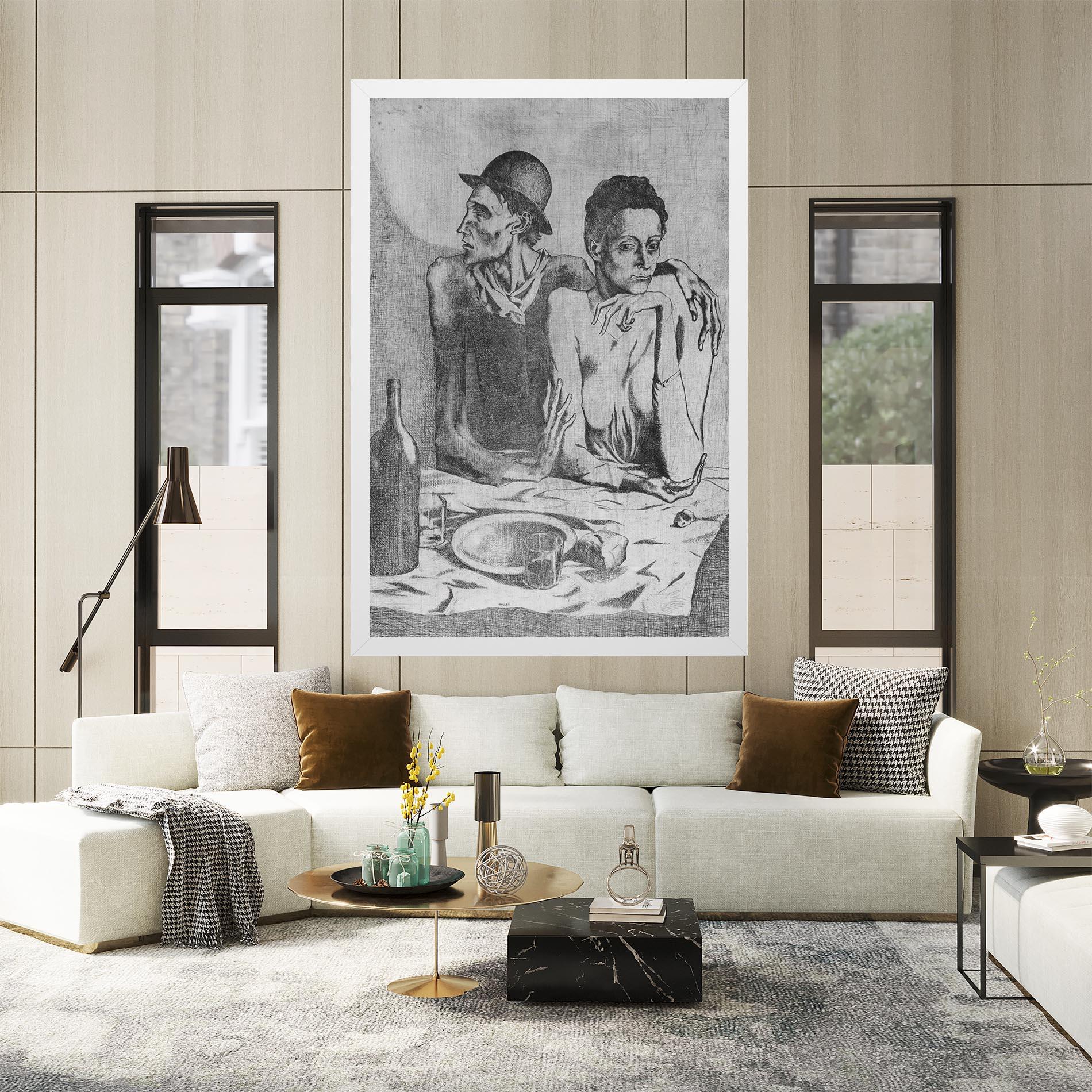 Tablou Canvas The Frugal Repast mockup 2