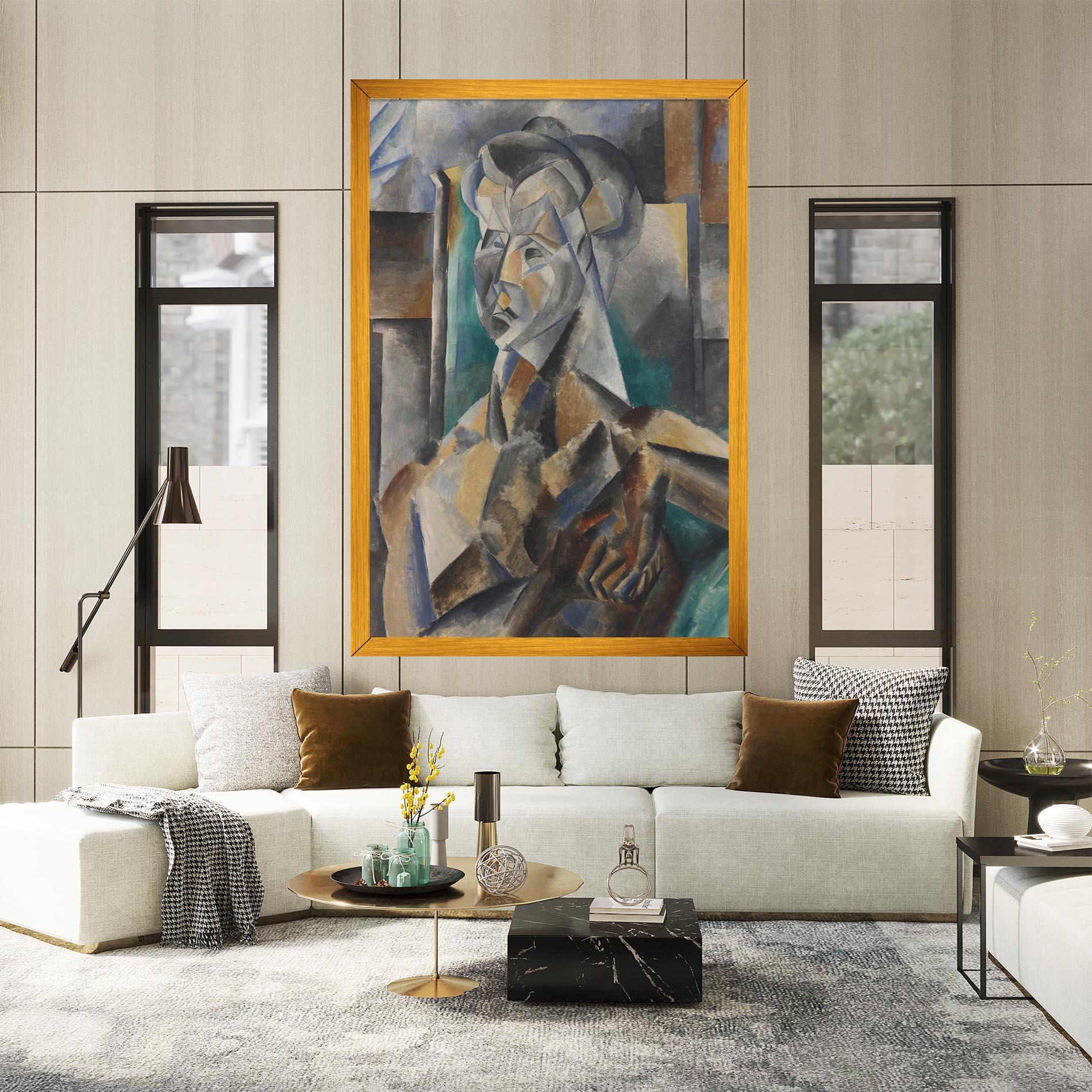 Tablou Canvas Buste De Femme mockup 2