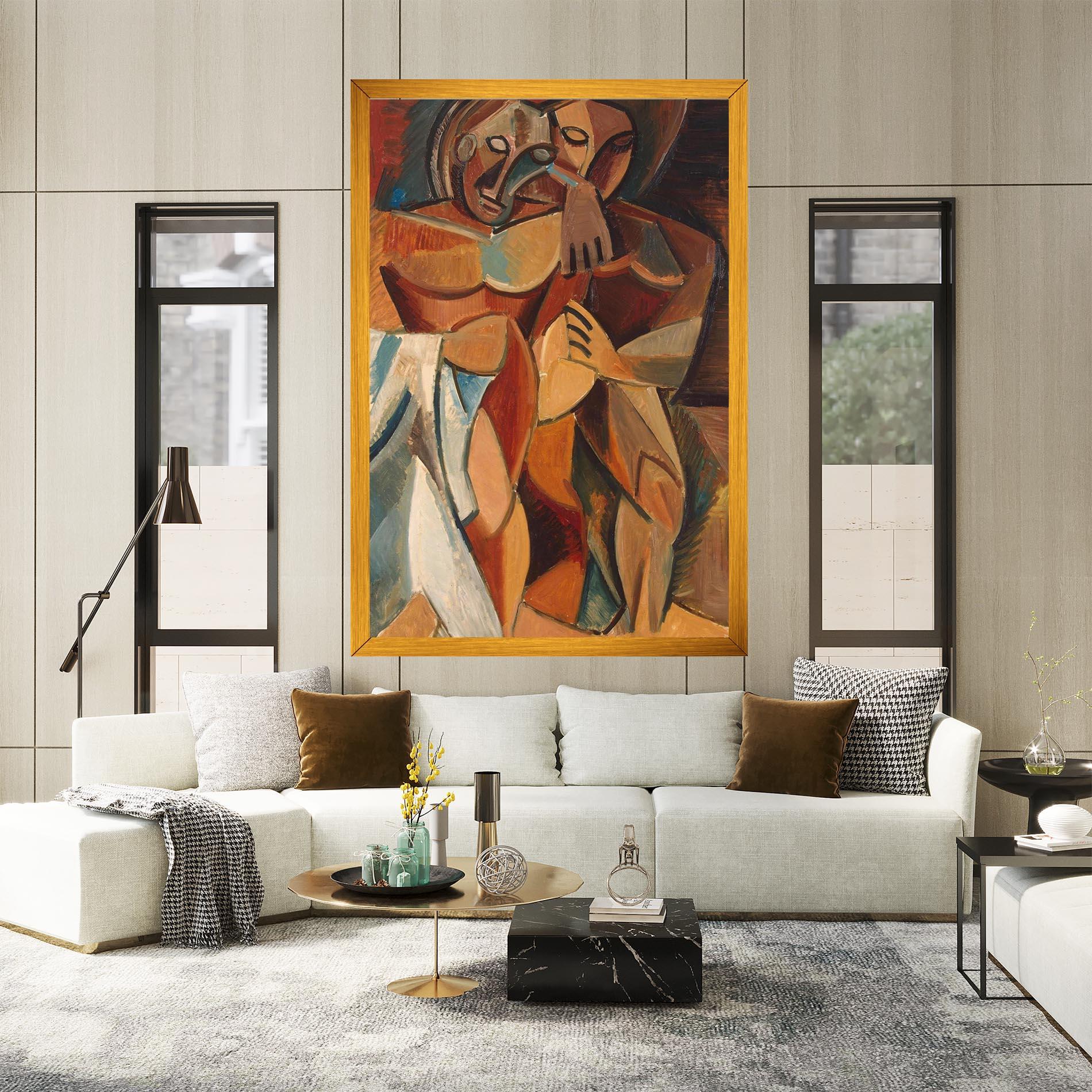 Tablou Canvas Friendship Two Nudes mockup 2