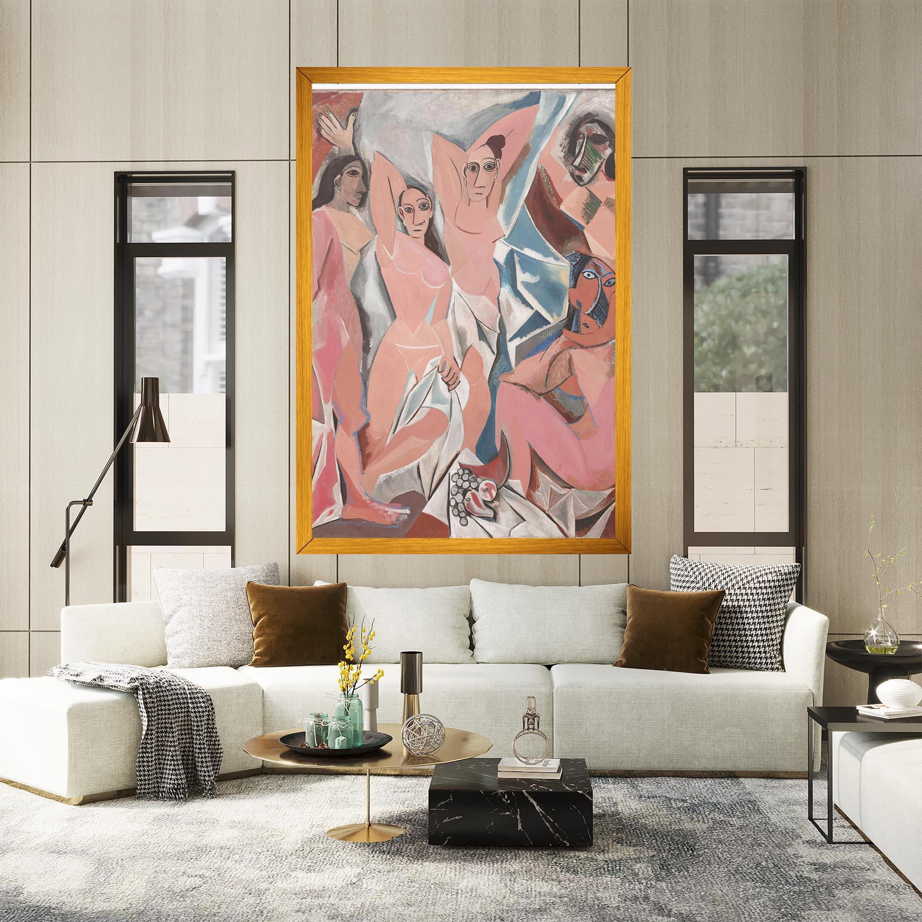 Tablou Canvas Les Demoiselles mockup 2