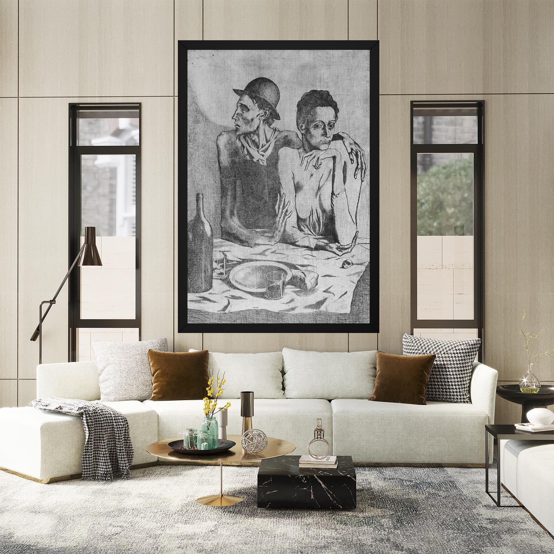 Tablou Canvas The Frugal Repast mockup 2