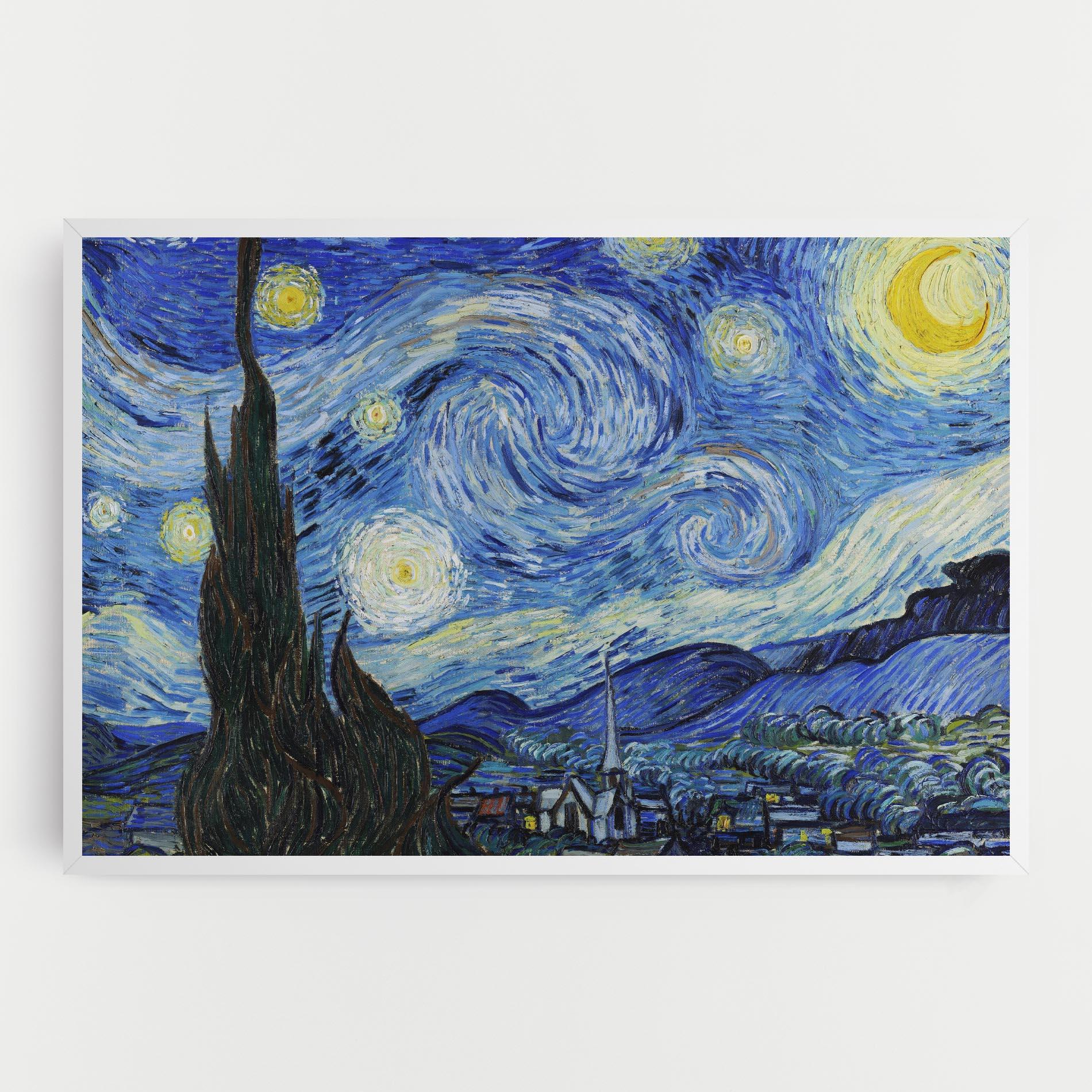 Tablou Canvas The Starry Night mockup 0