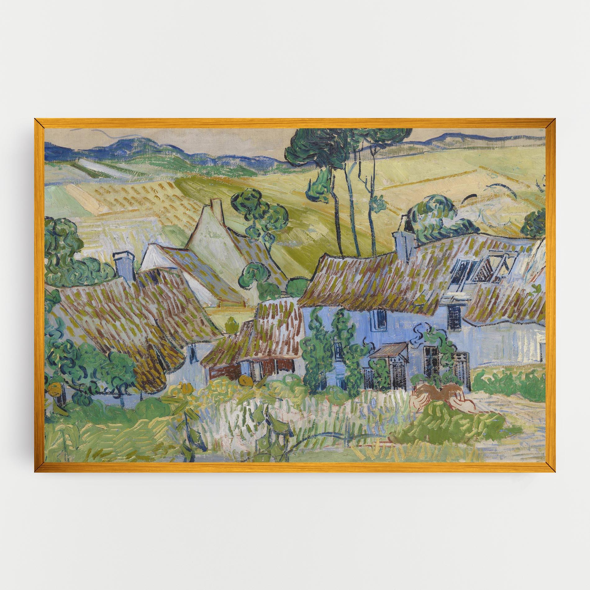 Tablou Canvas Farms Near Auvers mockup 0