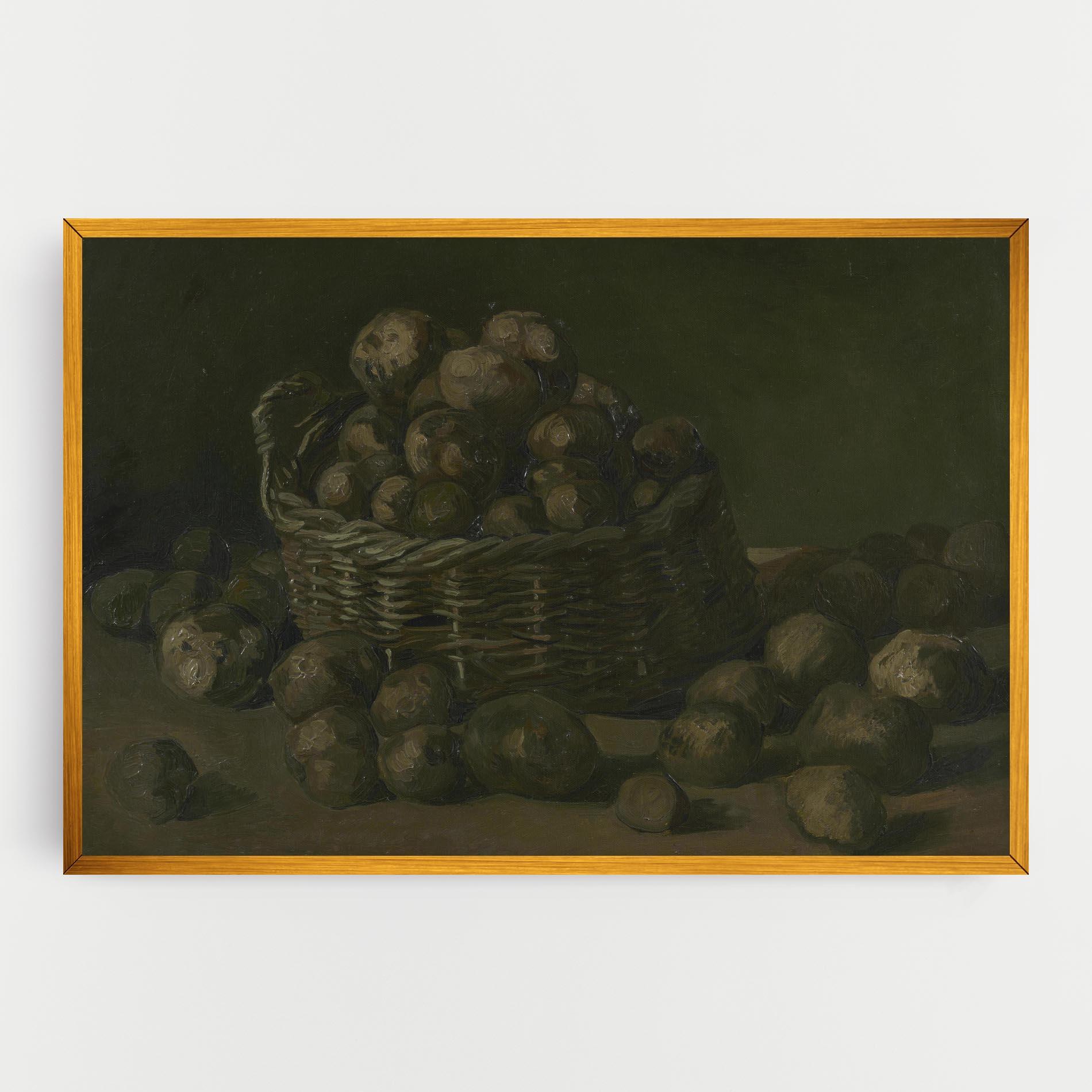 Tablou Canvas Mand Met Aardappels mockup 0