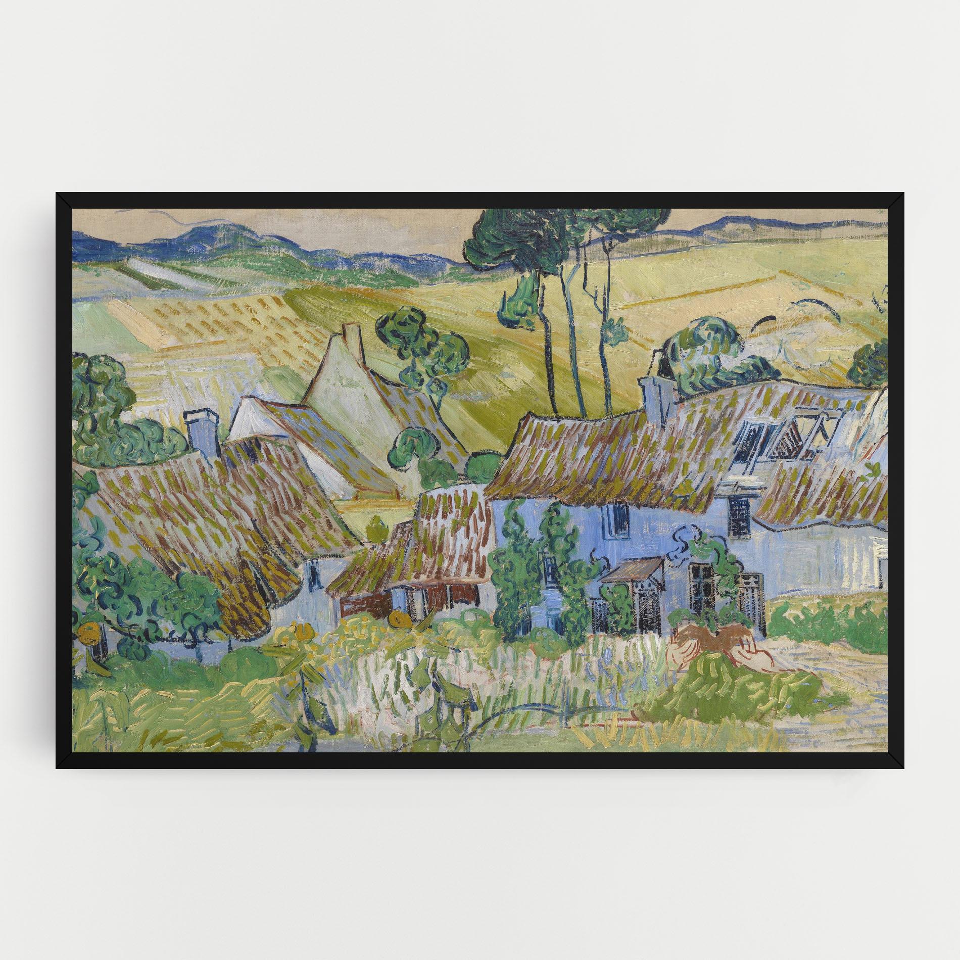 Tablou Canvas Farms Near Auvers mockup 0
