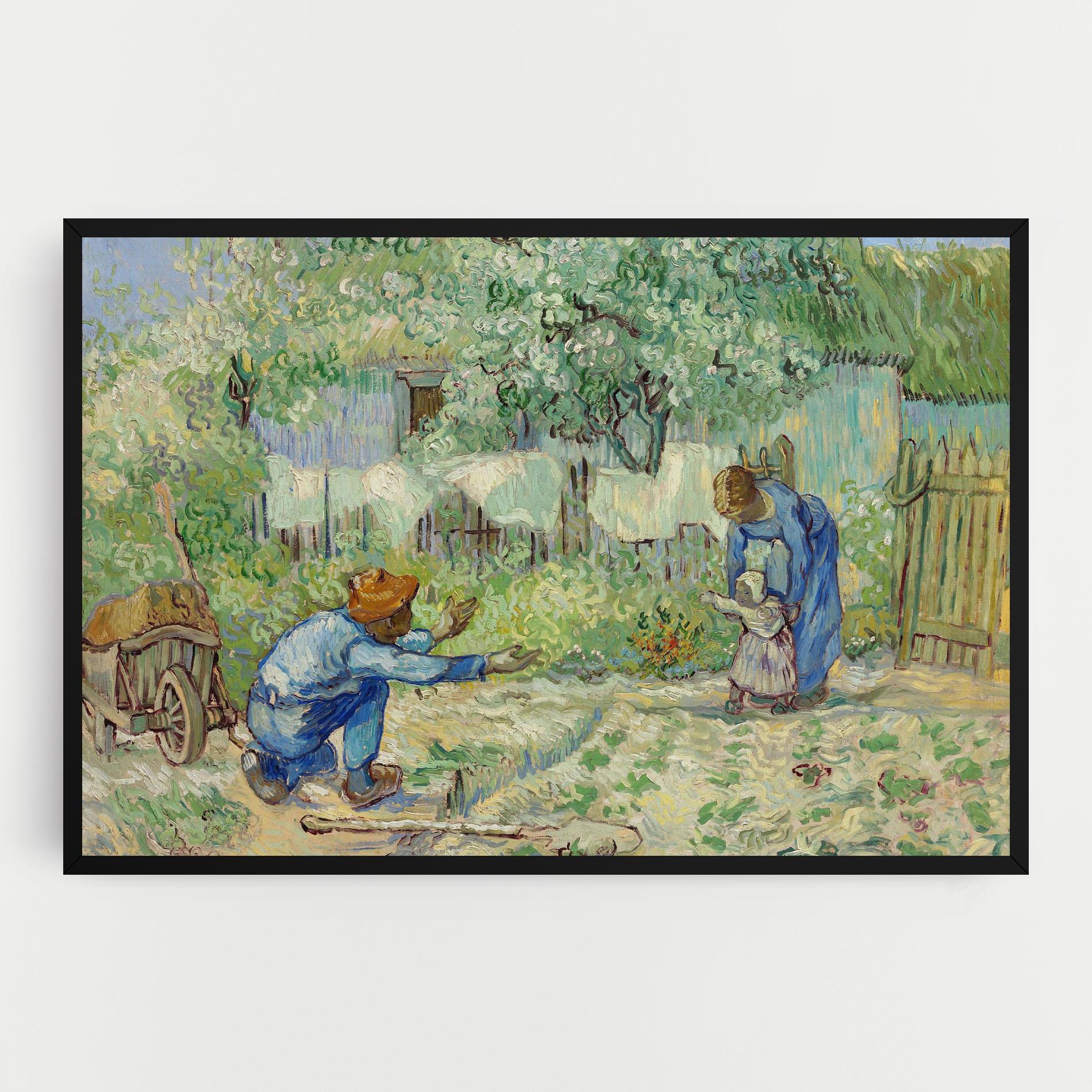 Tablou Canvas First Steps mockup 0