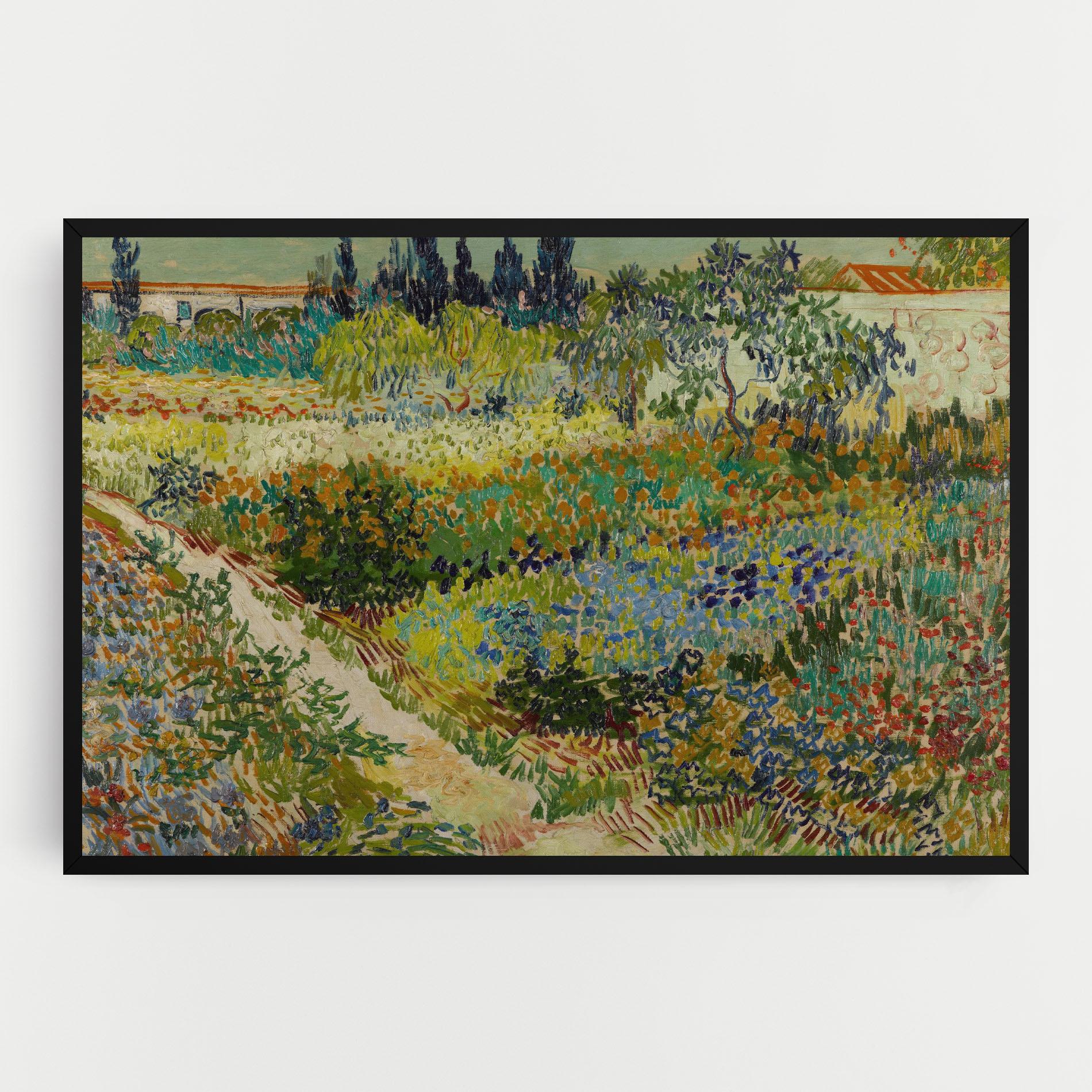 Tablou Canvas Garden At Arles mockup 0