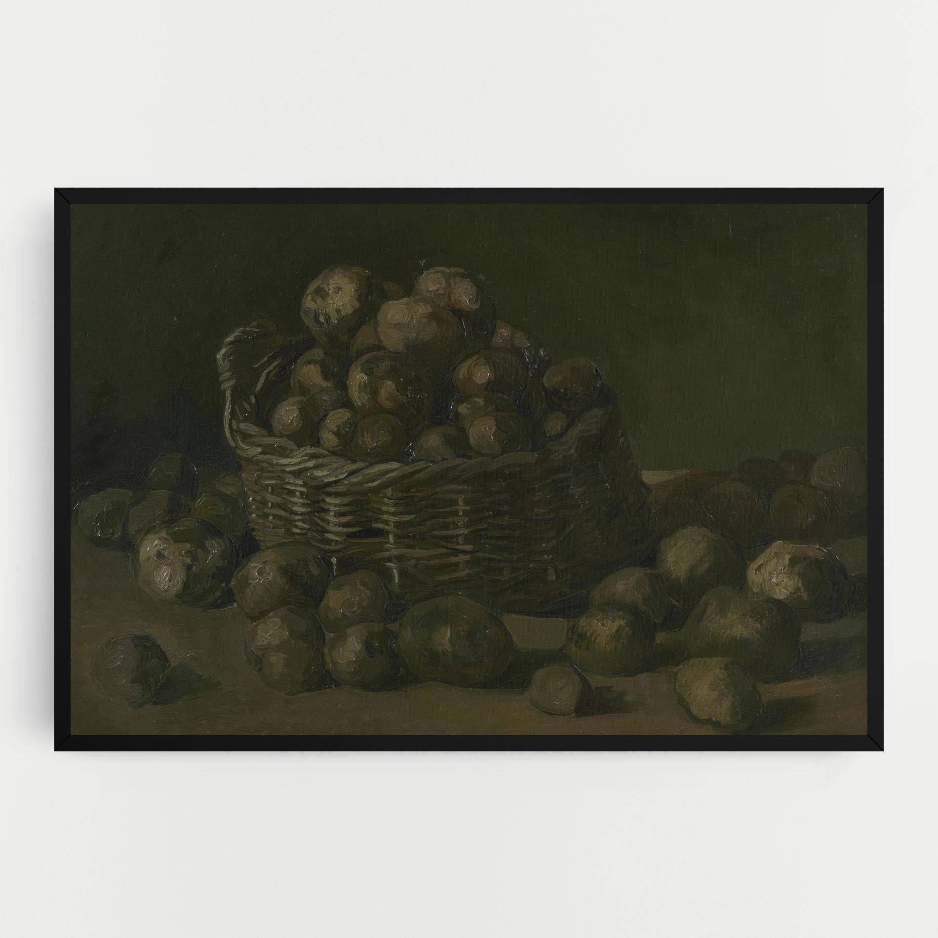 Tablou Canvas Mand Met Aardappels mockup 0