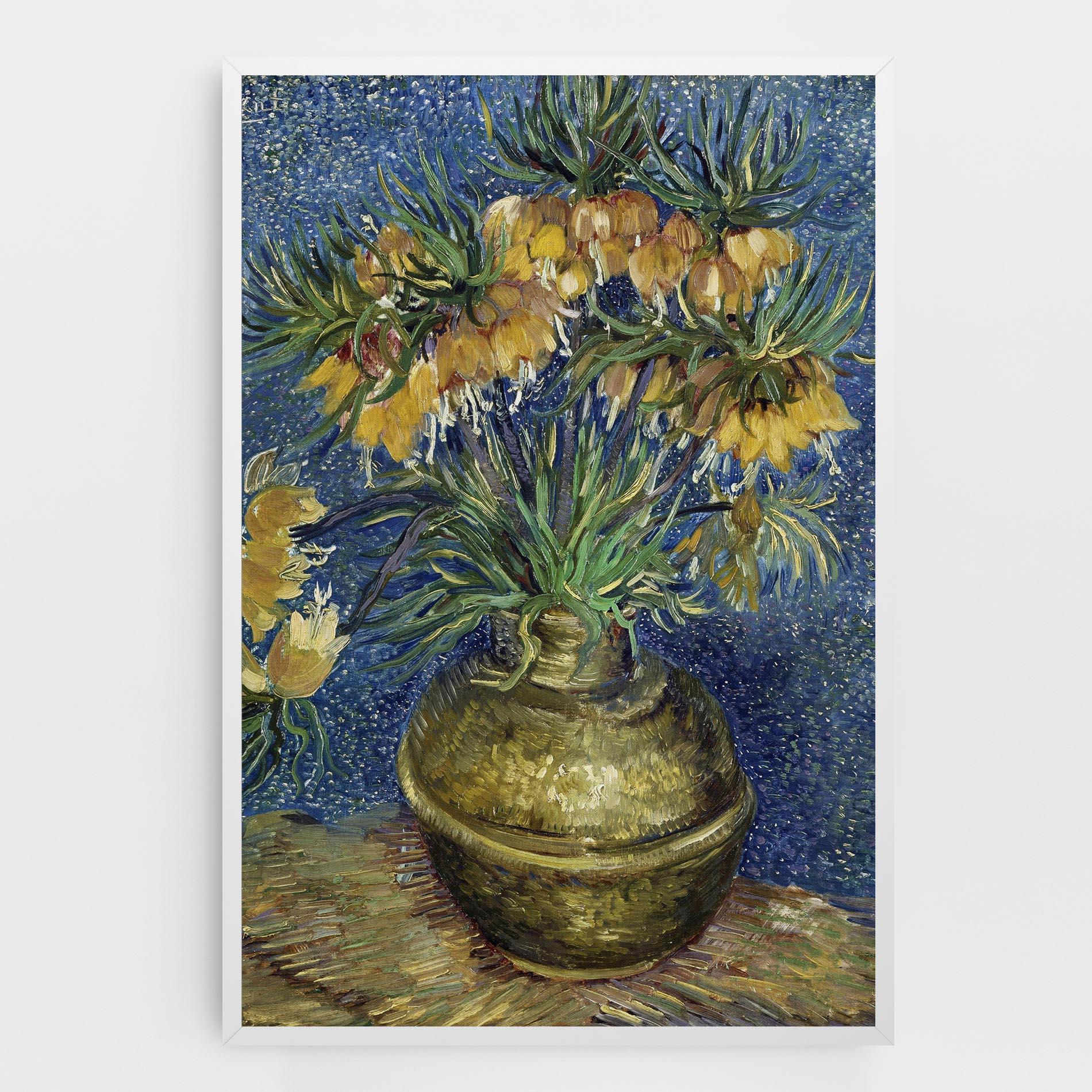 Tablou Canvas Imperial Fritillaries Art mockup 0