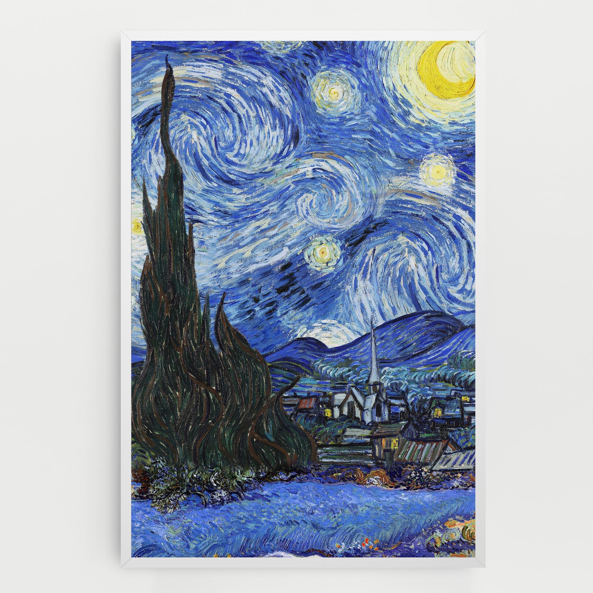 Tablou Canvas Starry Night Art mockup 0