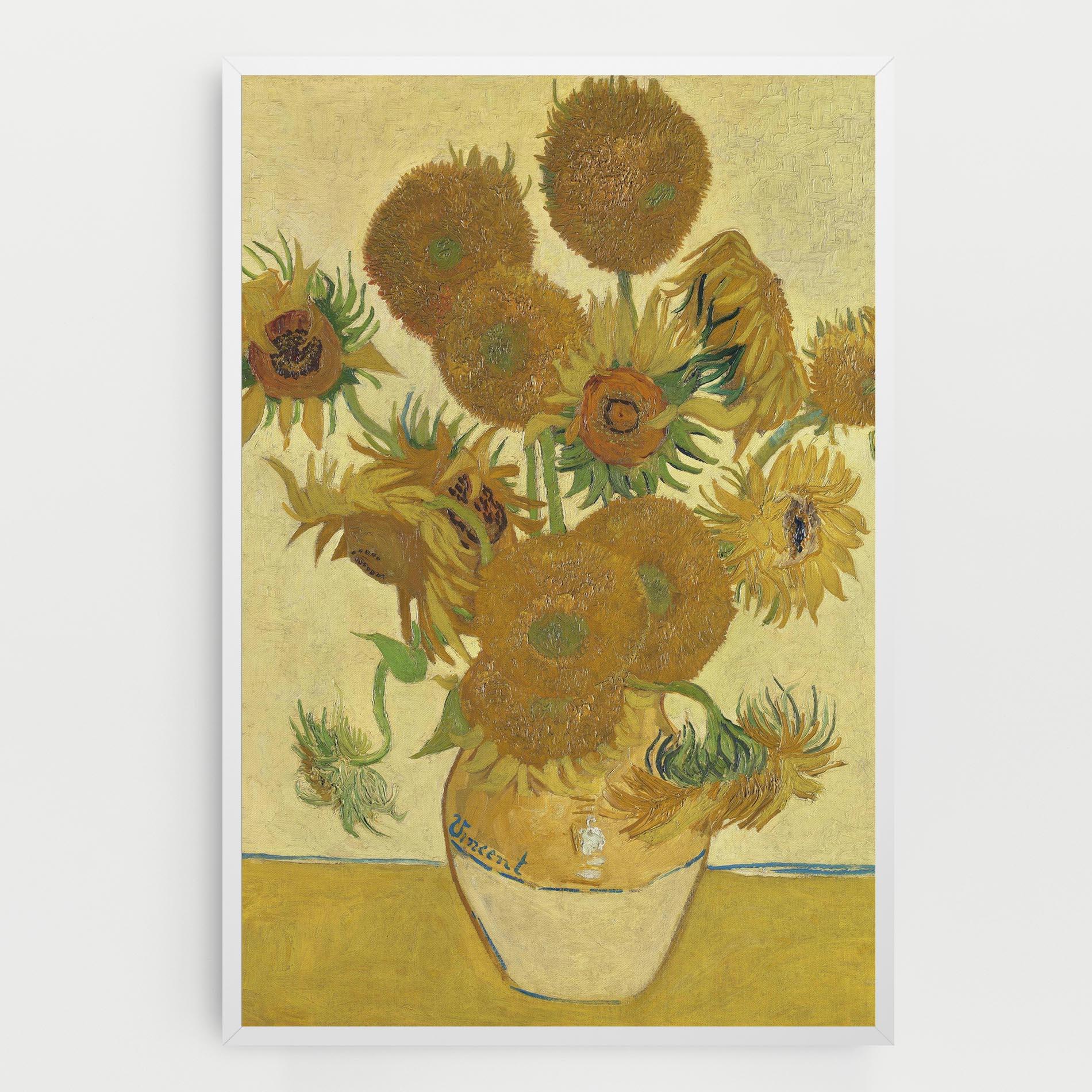 Tablou Canvas Sunflowers Vase Art mockup 0