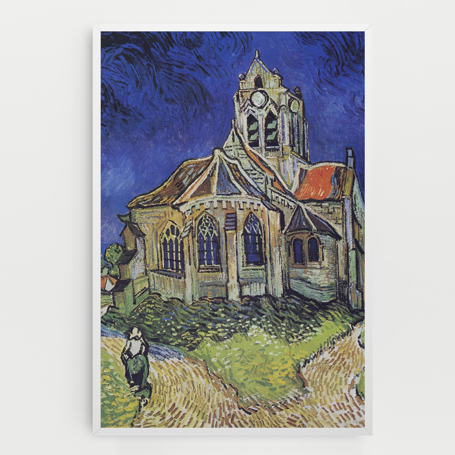 Tablou Canvas The Church At Auvers mockup 0