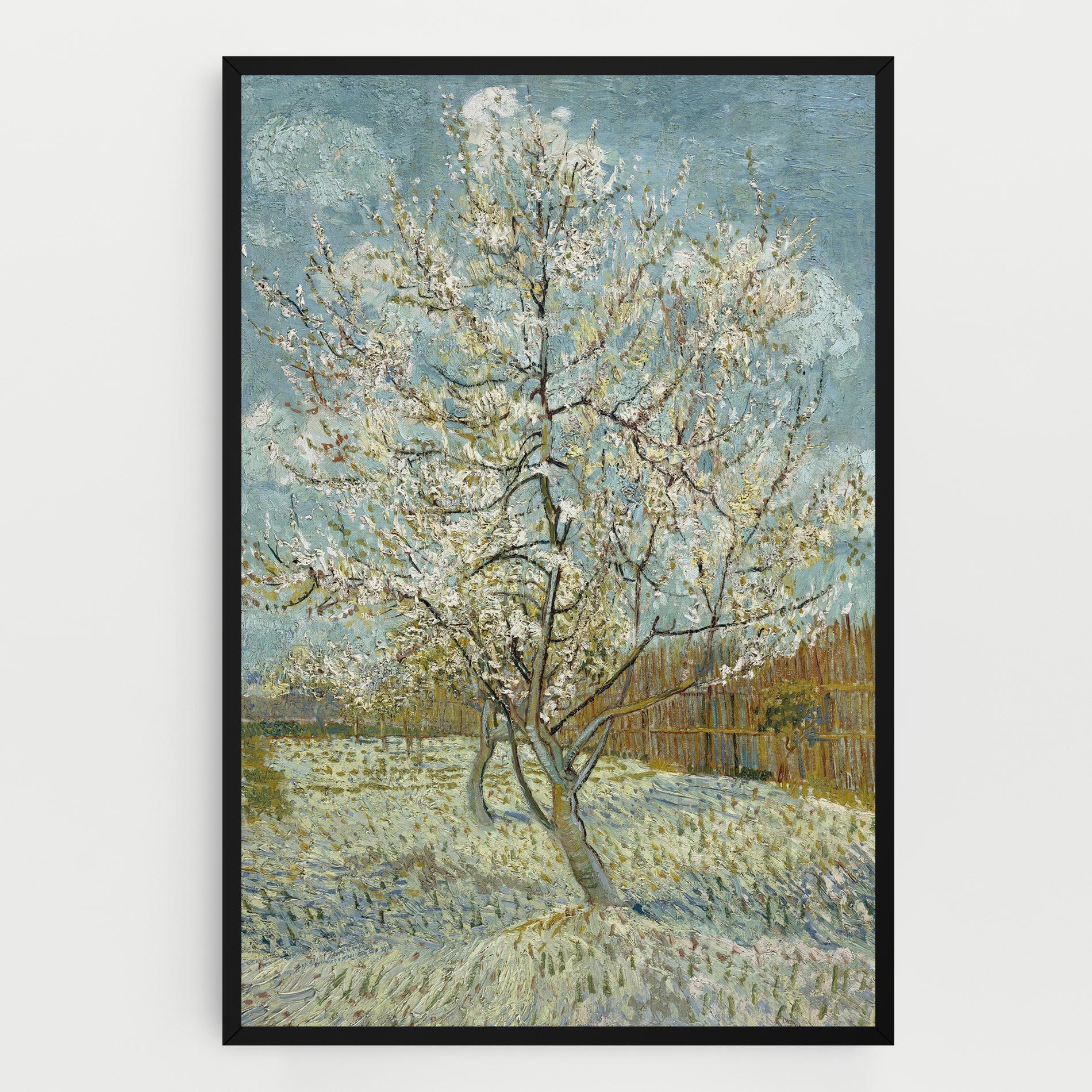 Tablou Canvas De Roze Perzikboom mockup 0