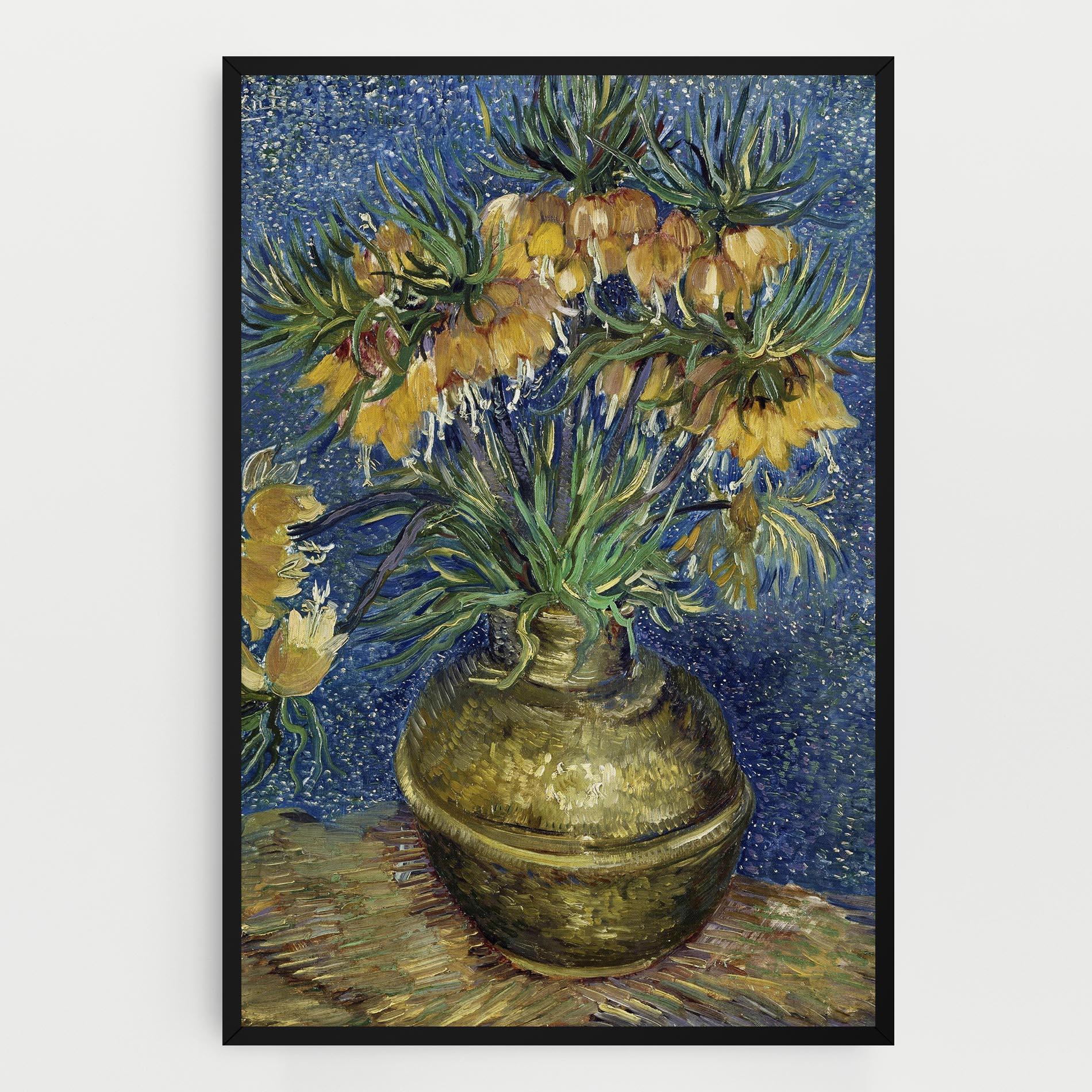 Tablou Canvas Imperial Fritillaries Art mockup 0