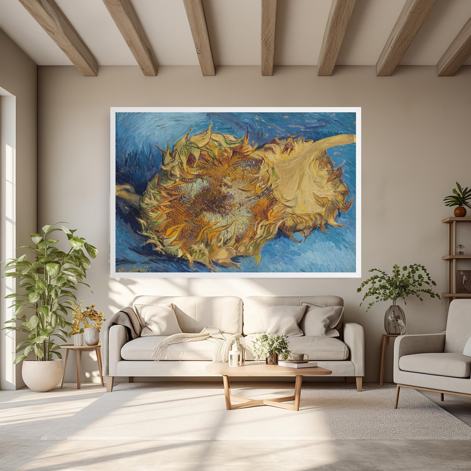 Tablou Canvas Sunflowers Van Gogh mockup 6