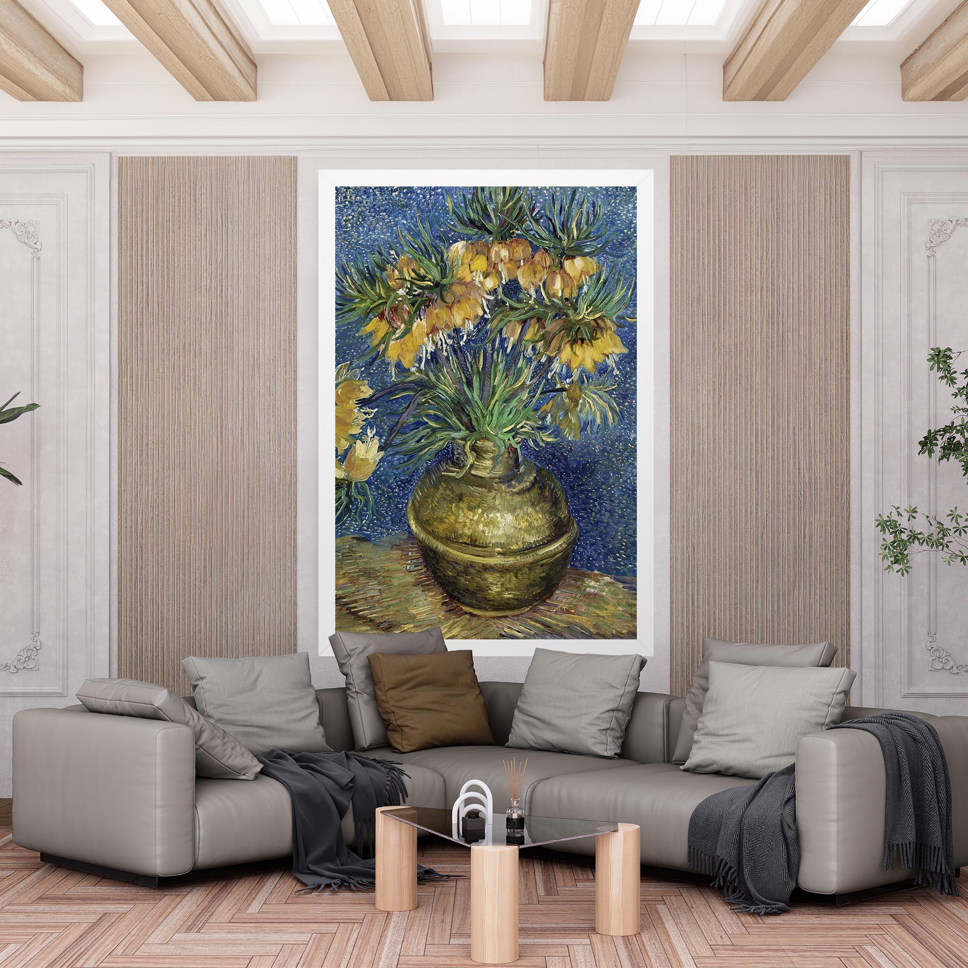 Tablou Canvas Imperial Fritillaries Art mockup 6