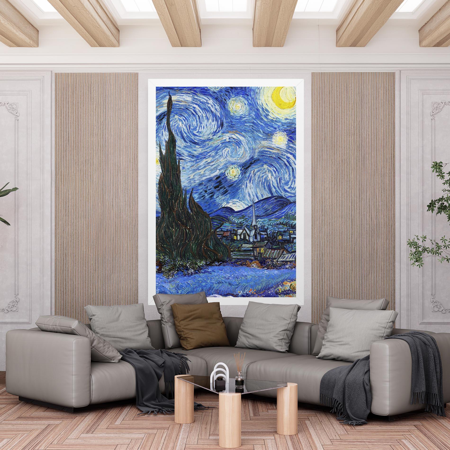 Tablou Canvas Starry Night Art mockup 6