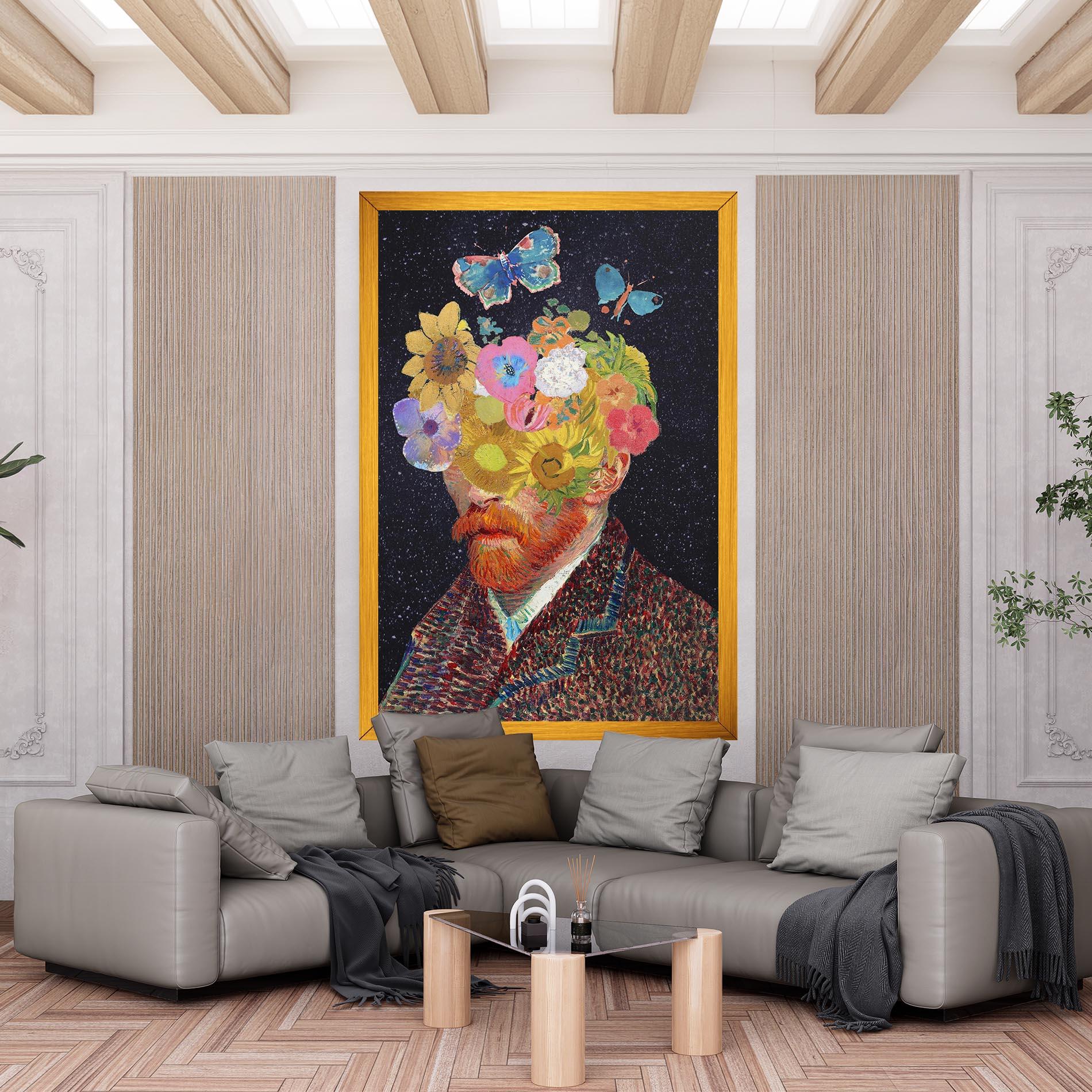 Tablou Canvas Flower Self Portrait mockup 6