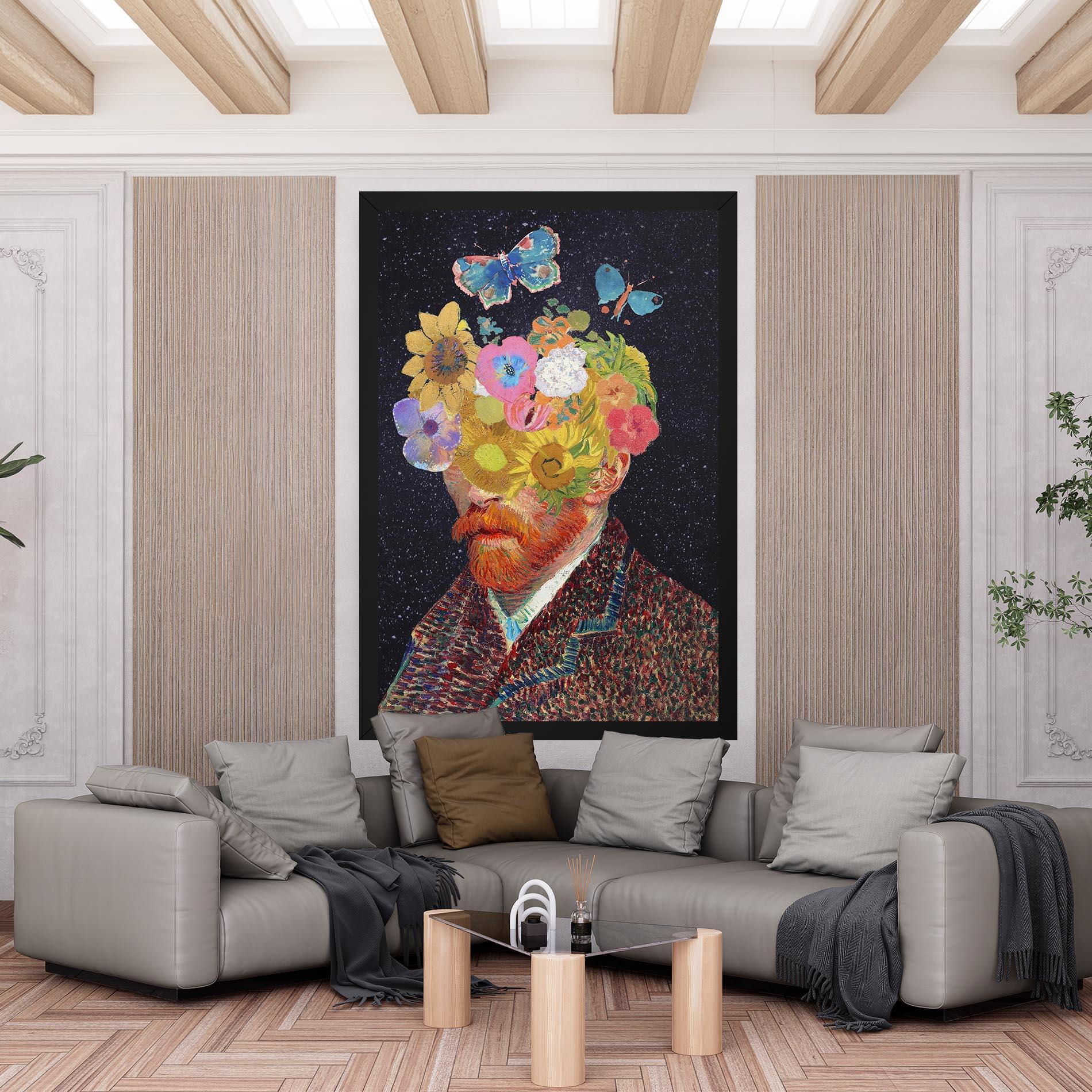 Tablou Canvas Flower Self Portrait mockup 6