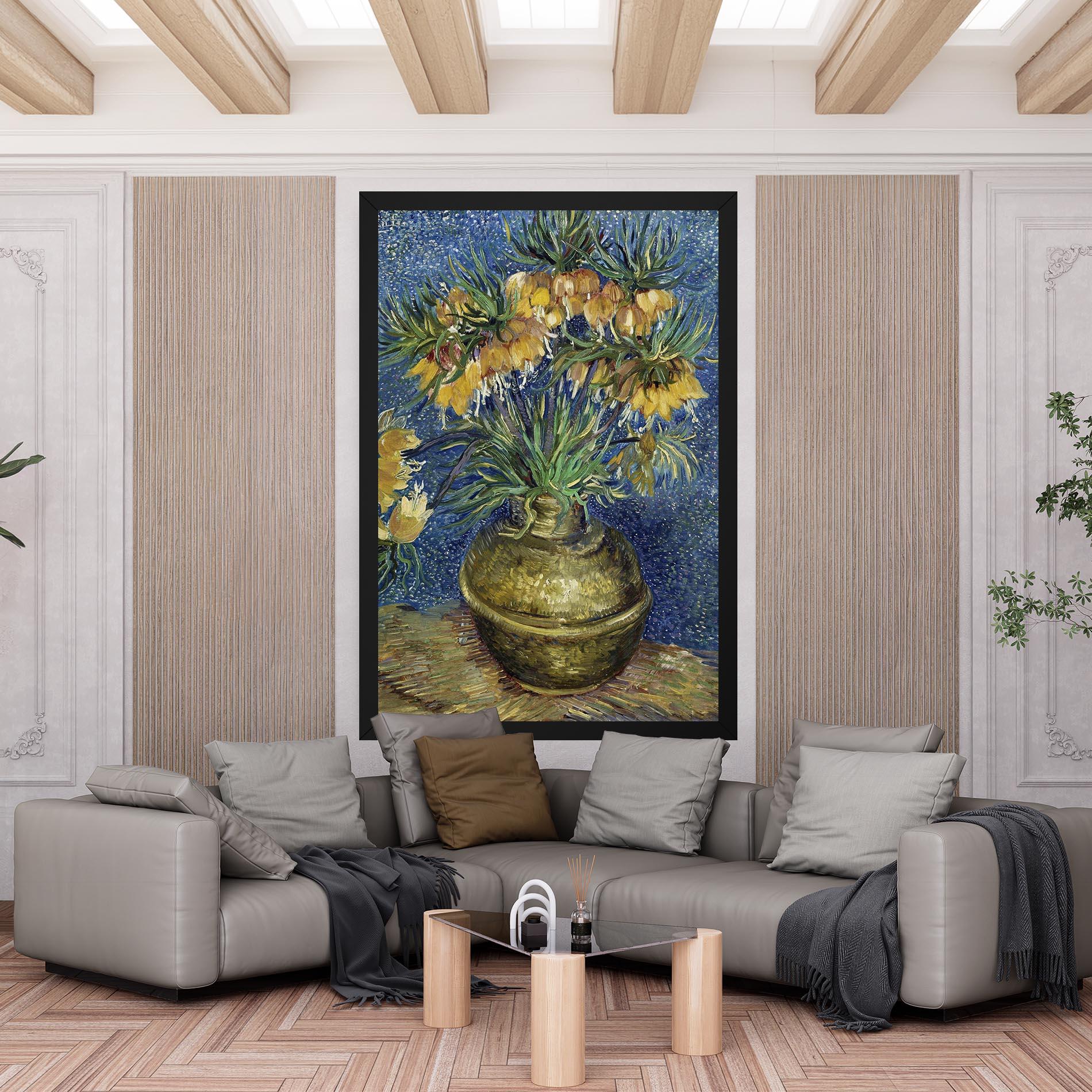 Tablou Canvas Imperial Fritillaries Art mockup 6