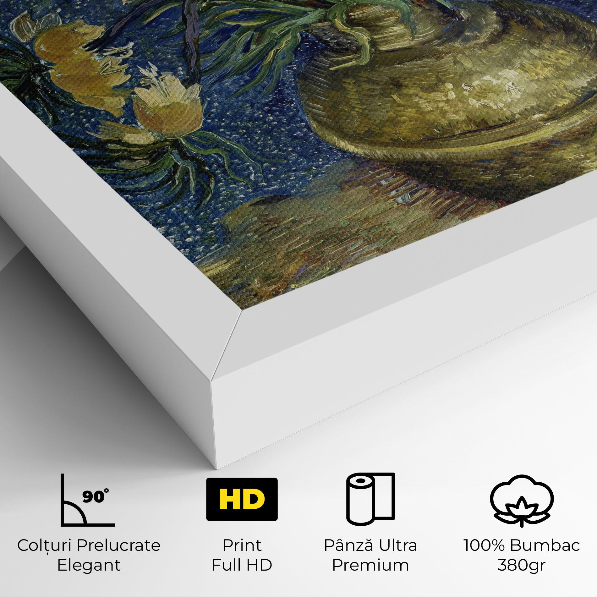 Tablou Canvas Imperial Fritillaries Art mockup 4