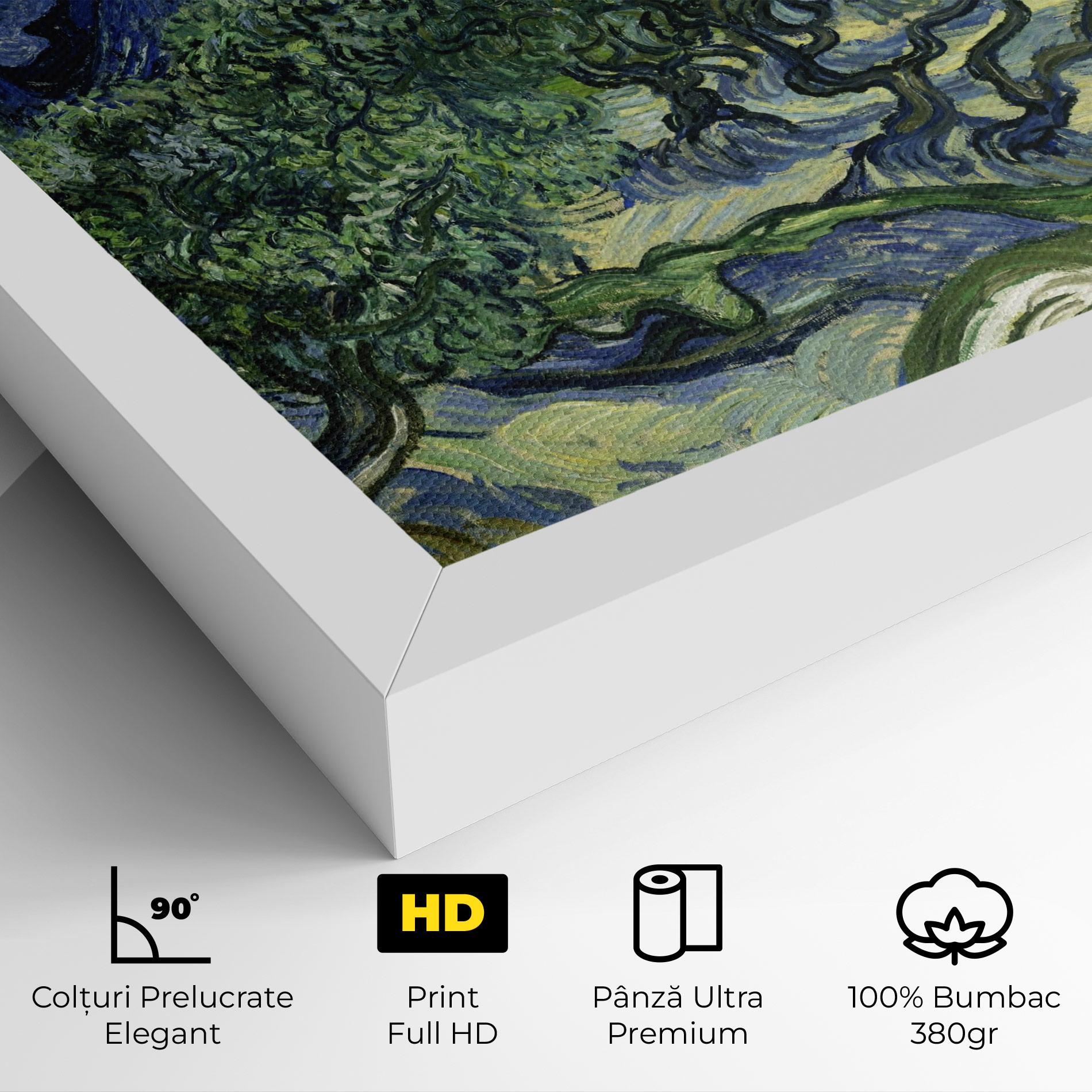 Tablou Canvas Olive Trees Alpilles mockup 4