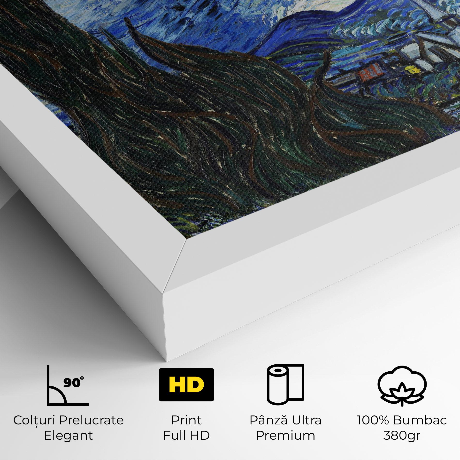 Tablou Canvas Starry Night Art mockup 4
