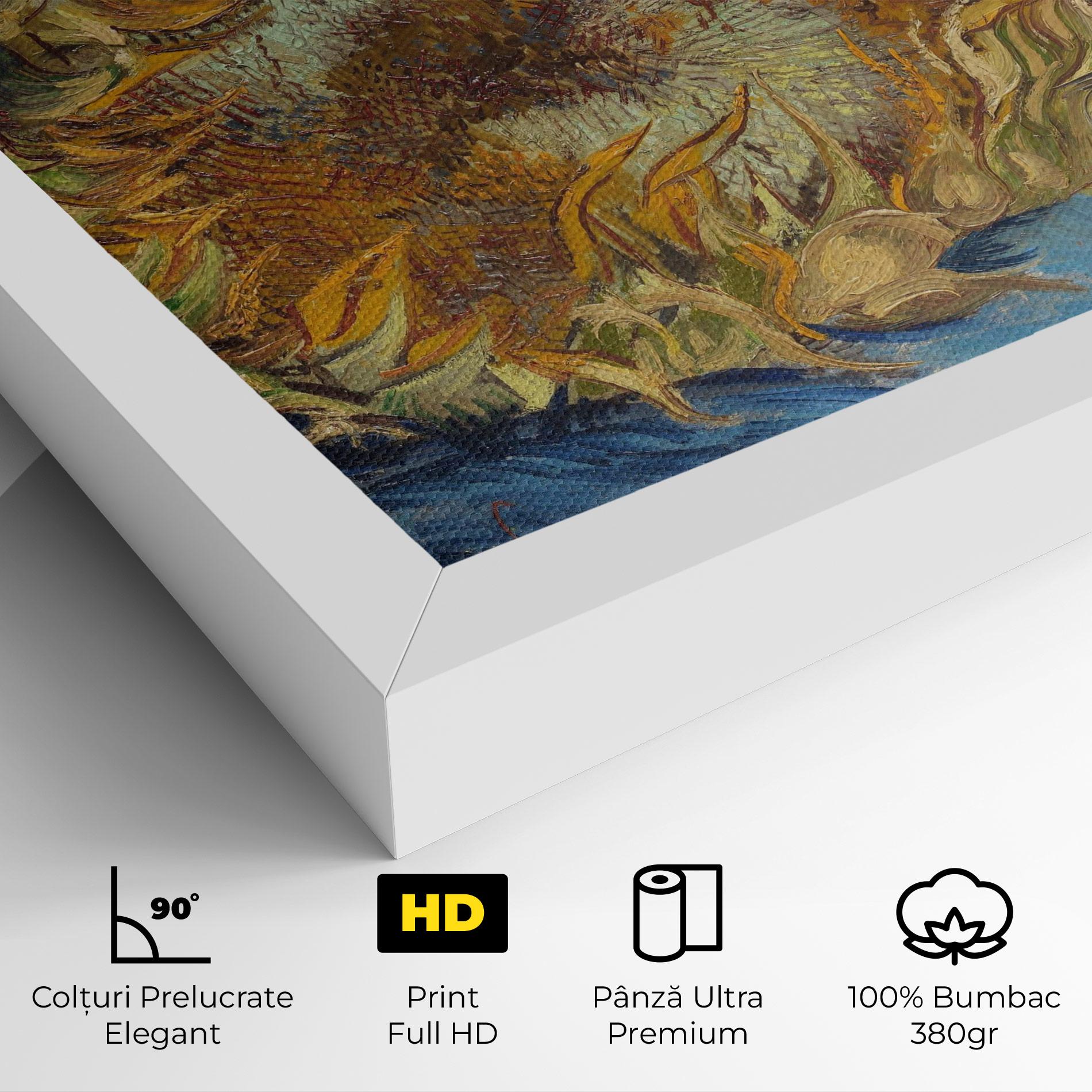 Tablou Canvas Sunflowers Van Gogh mockup 4