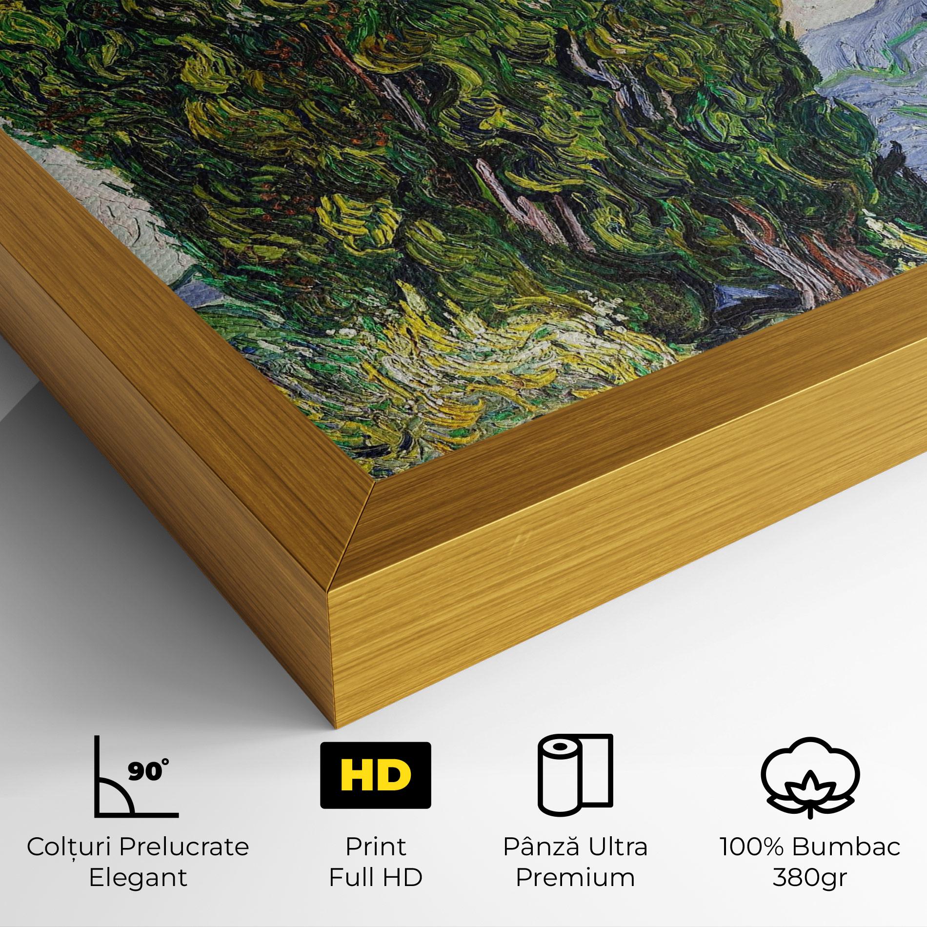 Tablou Canvas Cypresses mockup 4