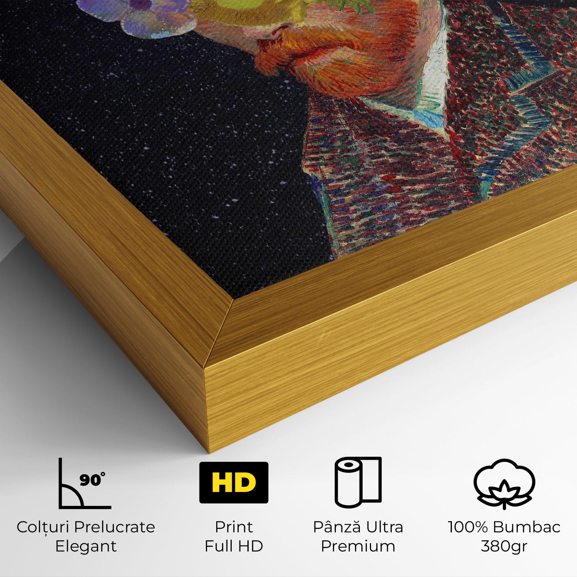 Tablou Canvas Flower Self Portrait mockup 4