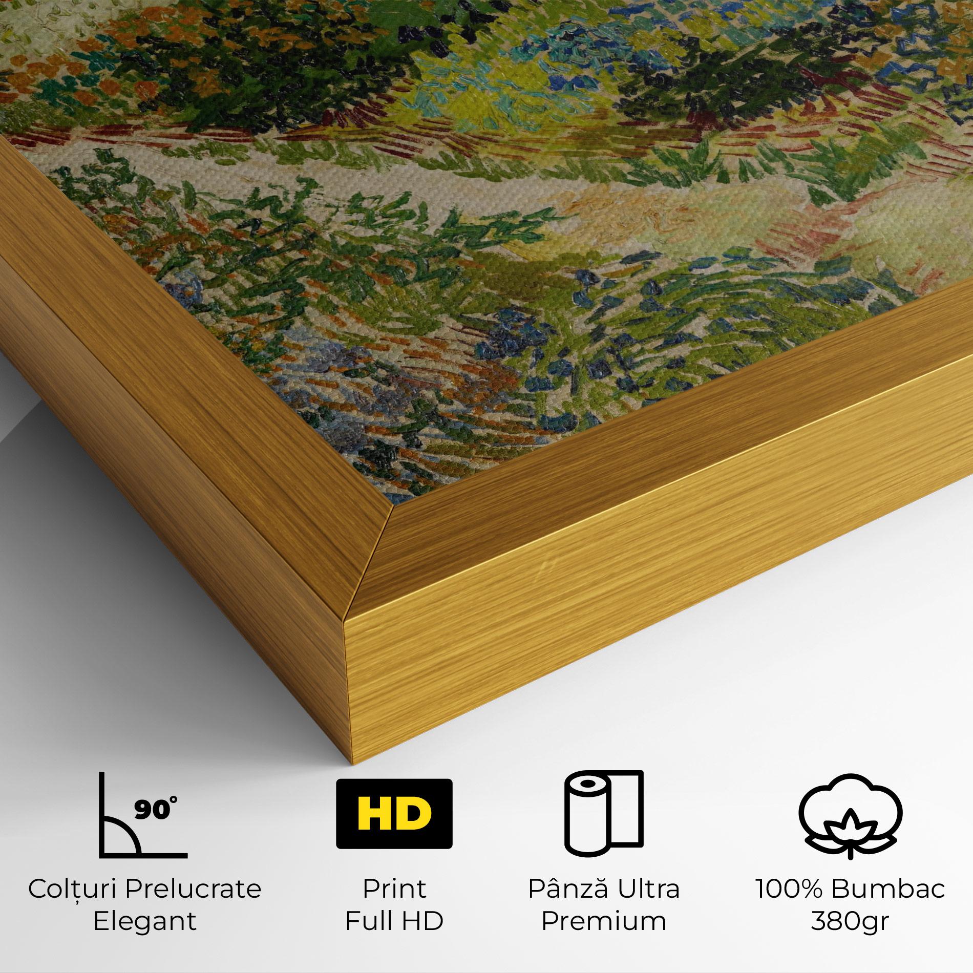 Tablou Canvas Garden At Arles mockup 4