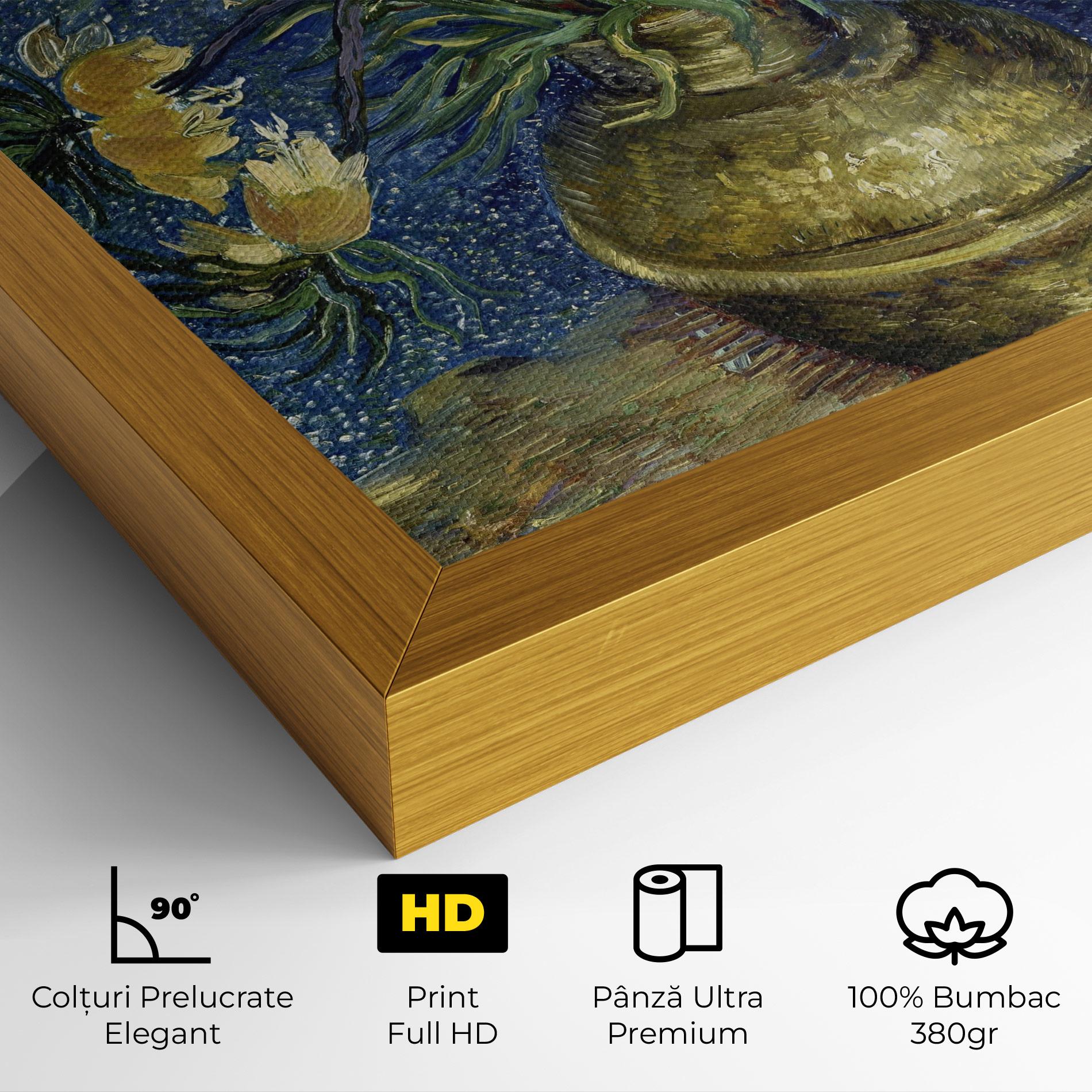 Tablou Canvas Imperial Fritillaries Art mockup 4