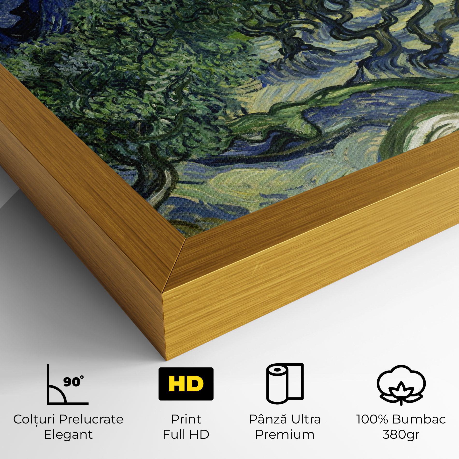 Tablou Canvas Olive Trees Alpilles mockup 4